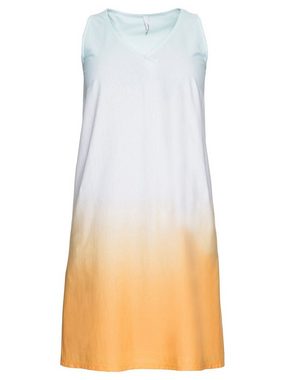Sheego Jerseykleid Große Größen mit Batik-Optik, in A-Linie