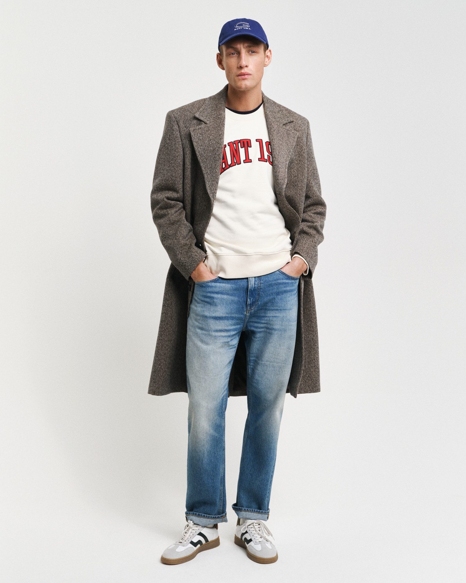 Gant Sweatshirt COLORBLOCK SLEEVE CNECK Color Blocked Details, unisex günstig online kaufen