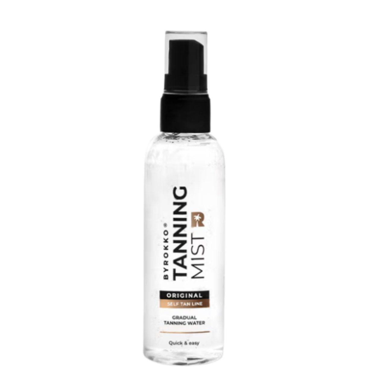 BYROKKO Selbstbräunungsspray Byrokko Tanning Mist fürs Gesicht mit Aloe Vera 100 ml, 1-tlg., Mit Aloe Vera und Glycerin für feuchtigkeitsspendende Pflege