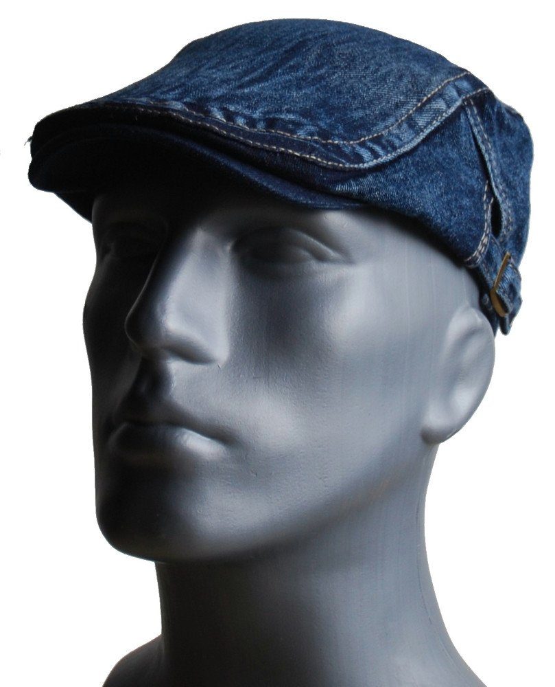 Cool4 Flat Cap Schiebermütze DENIM Jeans günstig online kaufen