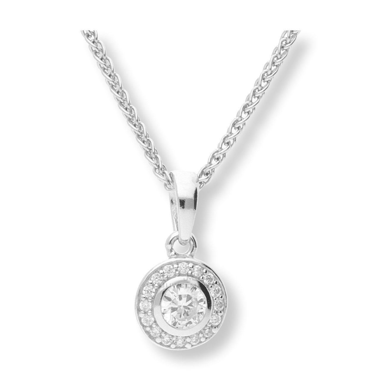 JuwelmaLux Kettenanhänger JuwelmaLux Anhänger 925 Silber mit Zirkonia JL10-02-0012 (1-tlg), Schmuckanhänger