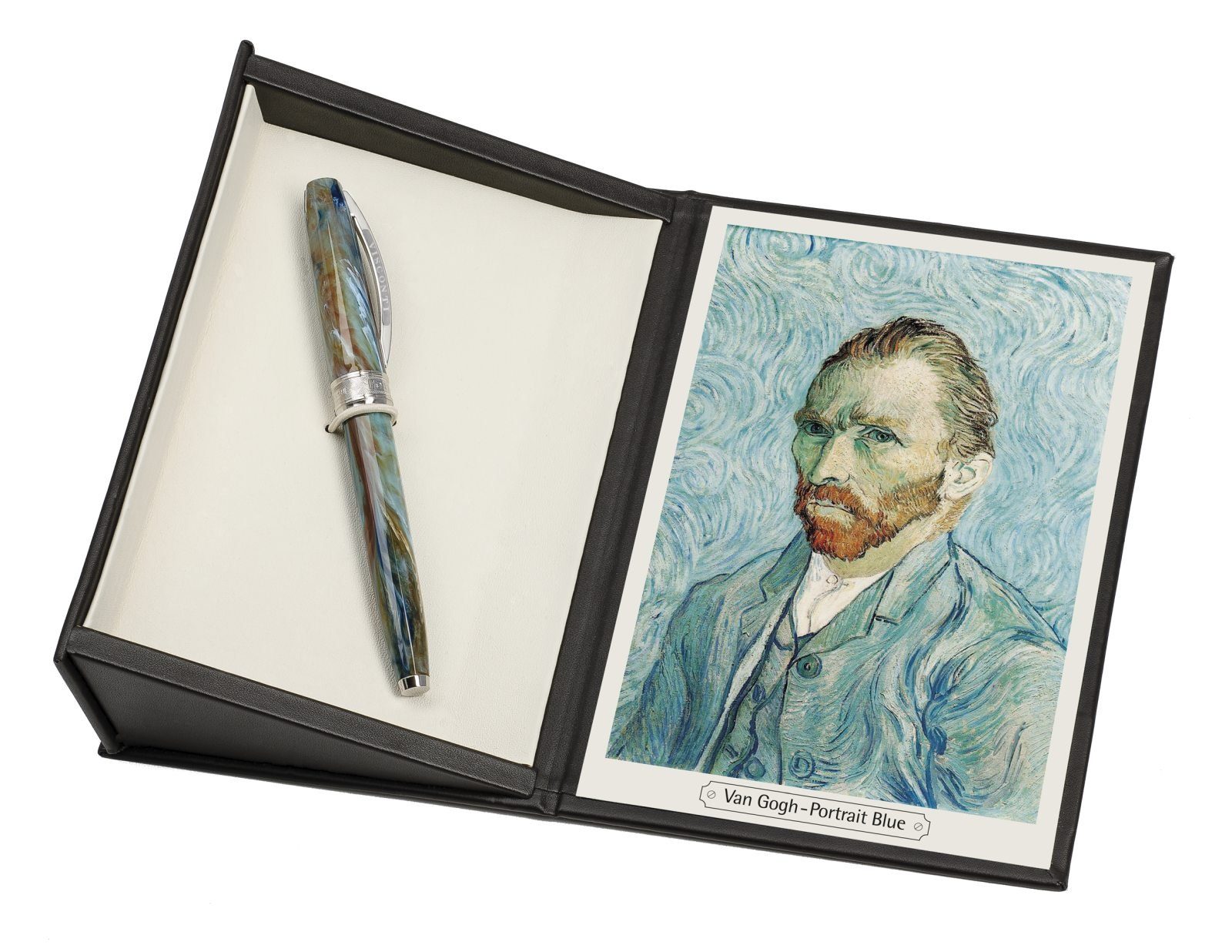 van Set) Blue Visconti mit Rollerball, Tintenroller Portrait Visconti Gogh (kein Tintenroller Kappe
