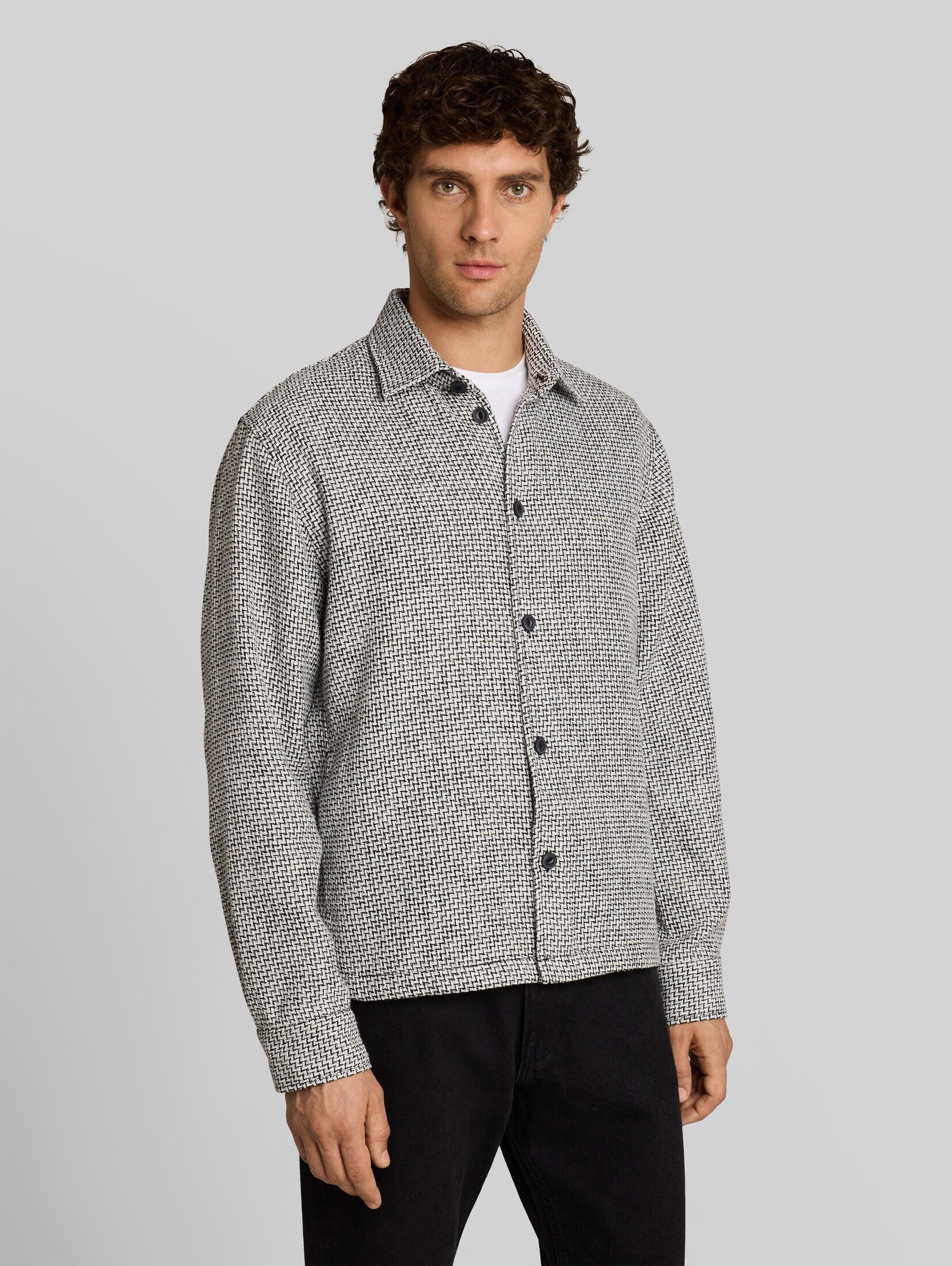 TOM TAILOR Denim Langarmhemd Blusen & Shirts Overshirt mit Taschen