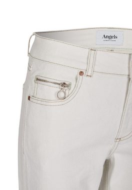 ANGELS Straight-Jeans 5-Pocket-Jeans Cici Cropped Zip