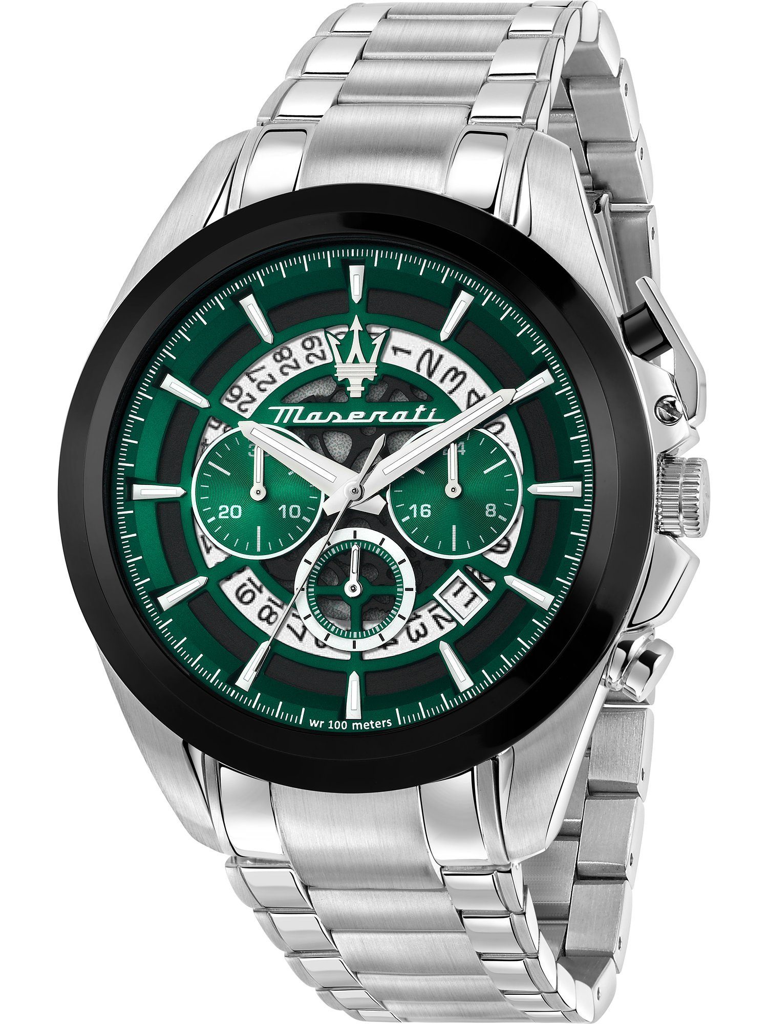 MASERATI Chronograph Maserati Herren-Uhren Analog Quarz