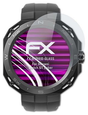 atFoliX Schutzfolie Panzerglasfolie für Huawei Watch GT Cyber, Ultradünn und superhart
