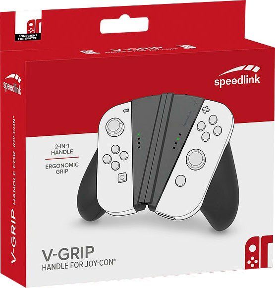 Speedlink V-GRIP 2-IN-1 Halterung Joy-Cons Switch-Controller (für Nintendo  Switch/OLED)