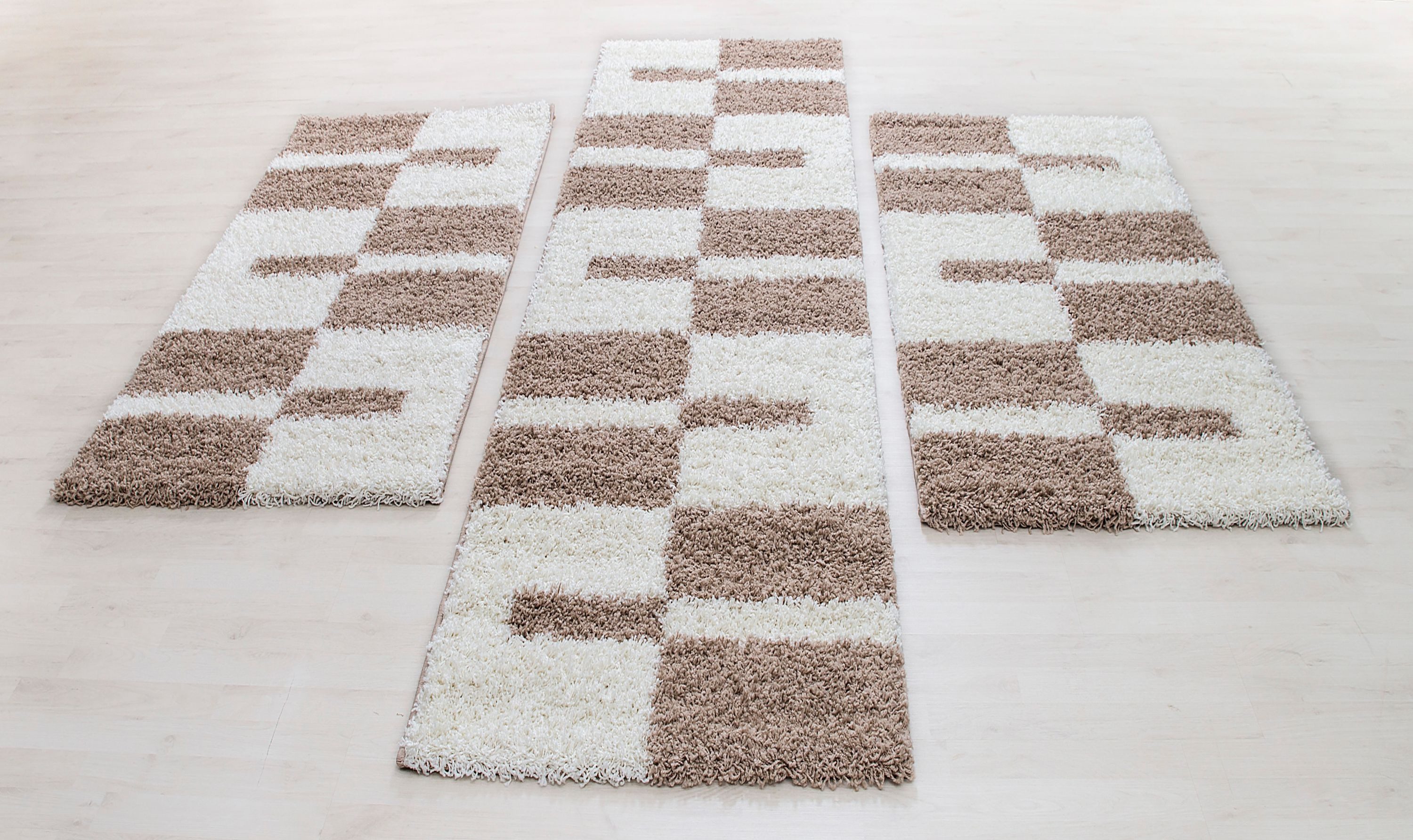 SIMPEX24 Hochflor-Bettumrandung Unicolor - Einfarbig, Höhe günstig online kaufen