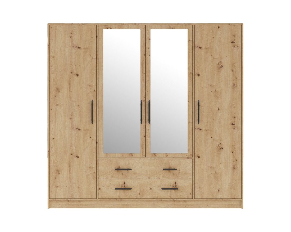 Deine Möbel 24 Kleiderschrank SAM SRL1 günstig online kaufen