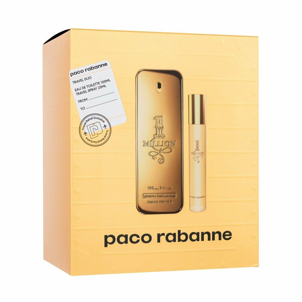 RABANNE Duft-Set Paco One Million 1 Million Eau de Toilette 100ml + Mini 20ml