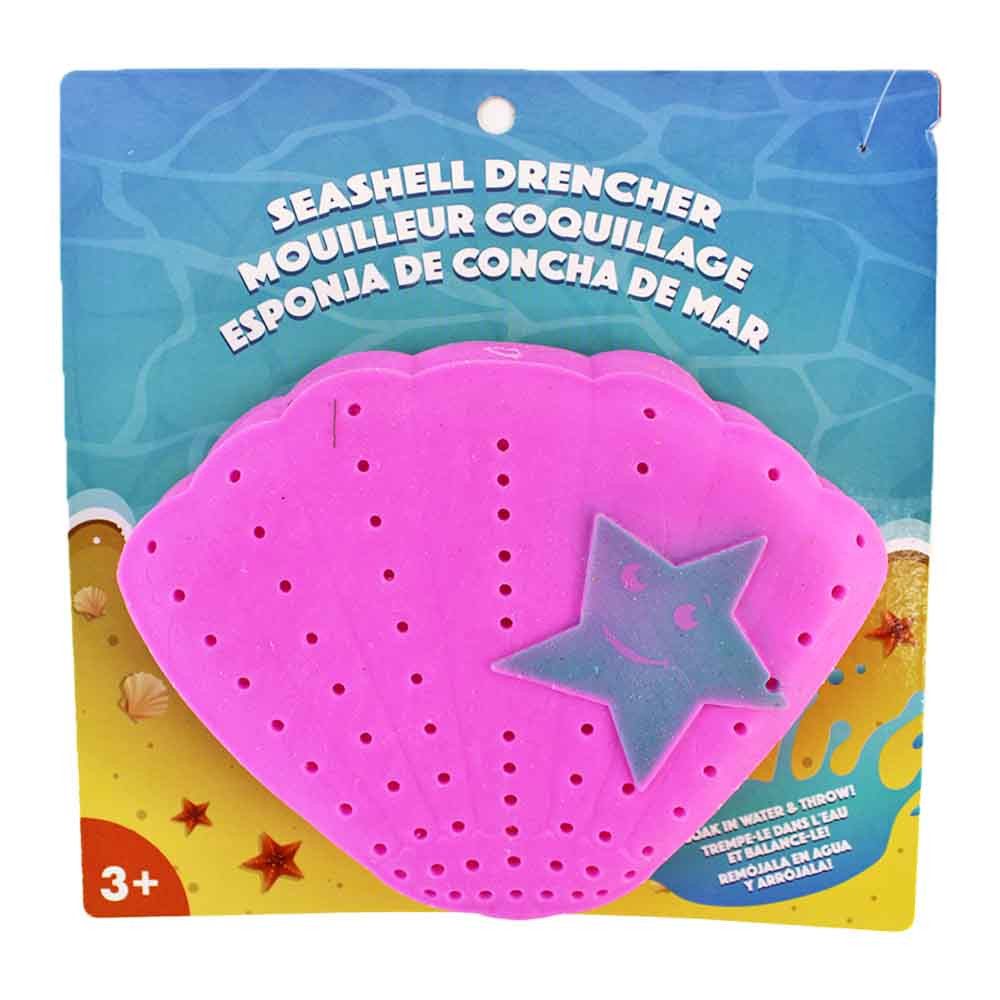 Puckator Wasserspiel Wasserspielzeug Muschel zum Squeezen - ca. 12 cm, (1 tlg)