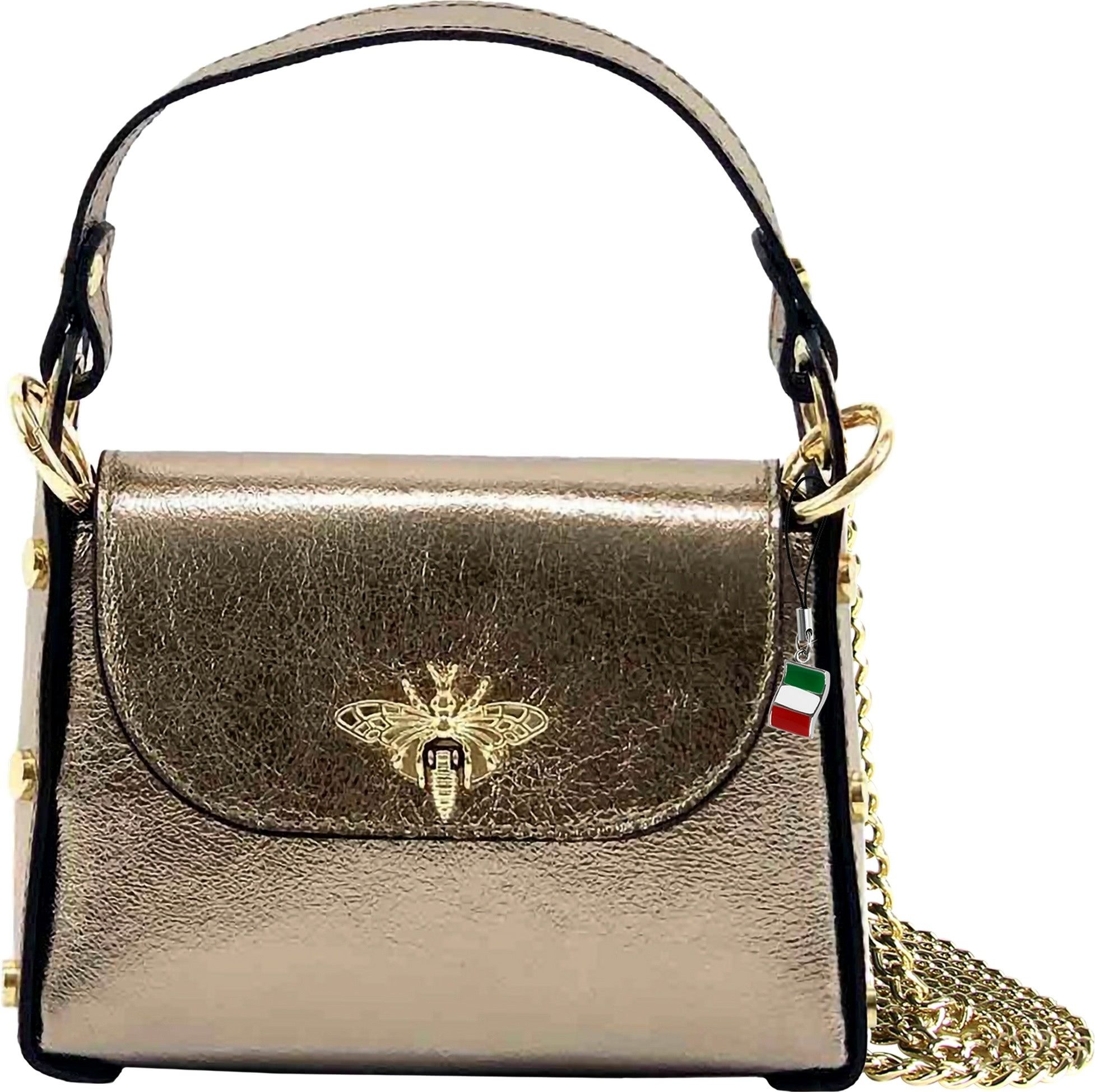 FLORENCE Umhängetasche Florence Tasche bronze metallic günstig online kaufen