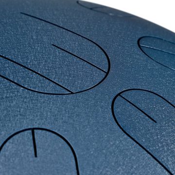 Sela Steel Tongue Drum SE381 D Amara Navy Blue mit Schlägel