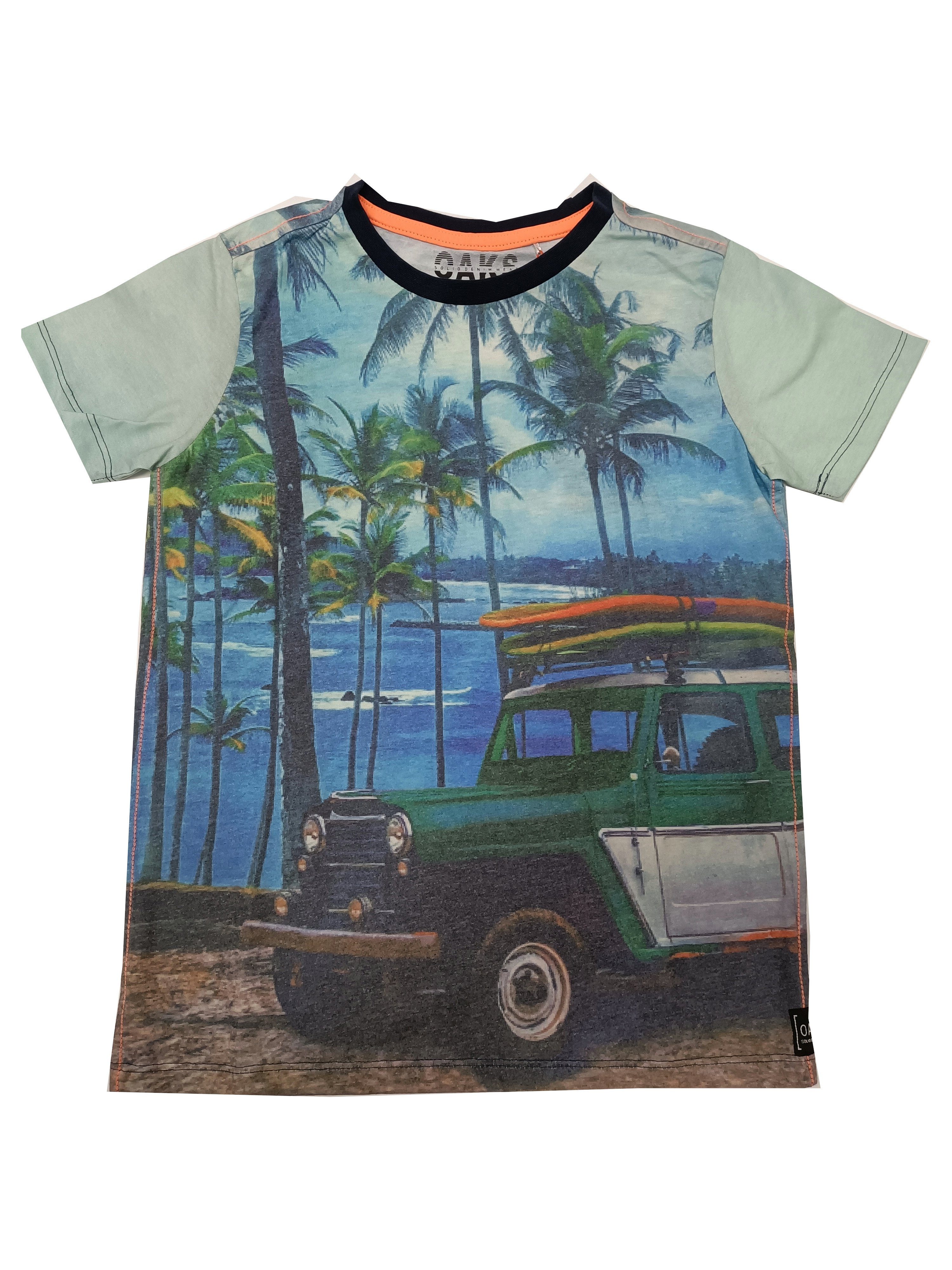 THREE OAKS Kurzarmshirt Three Oaks T Shirt Modell J270132 A0115