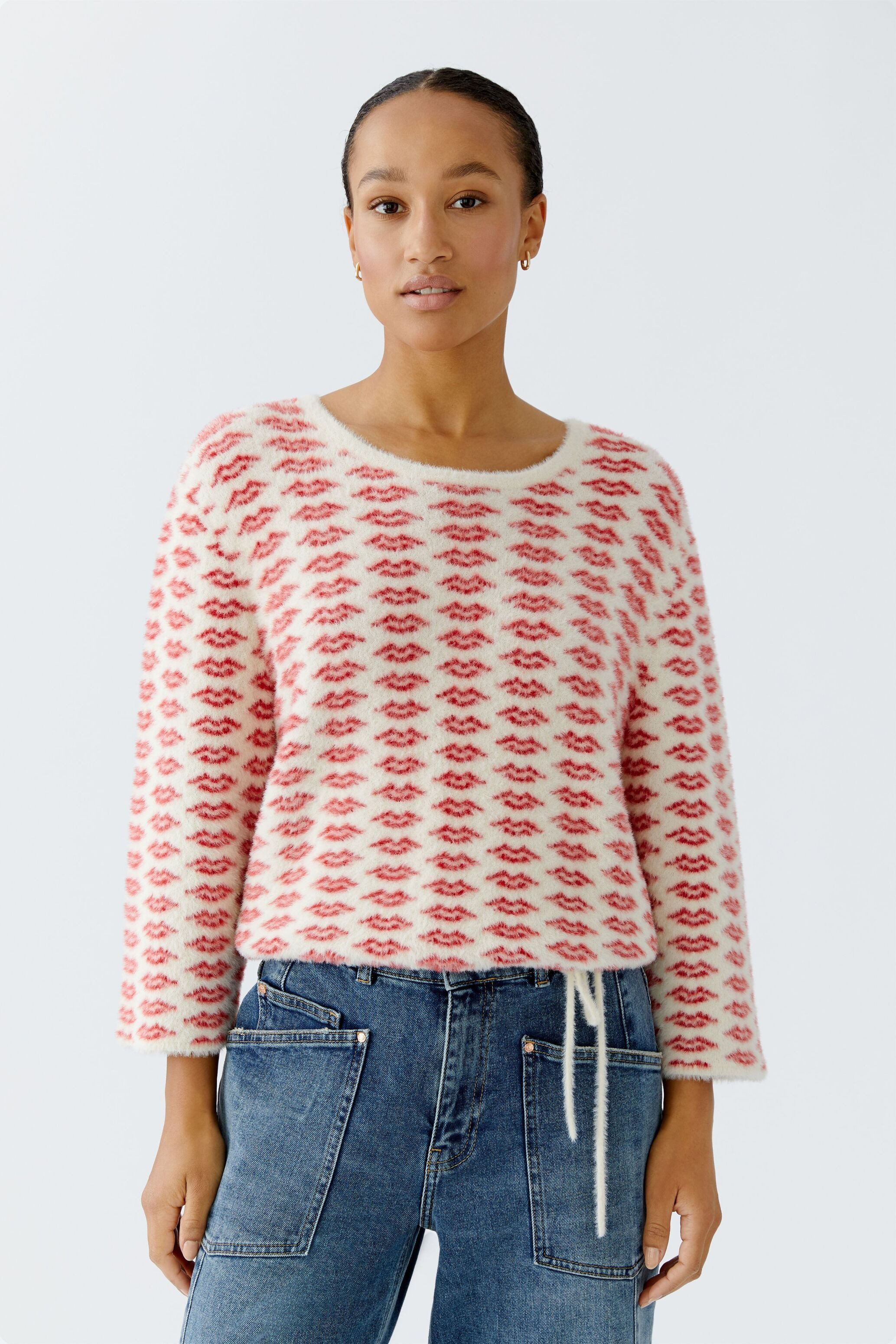 Oui Rundhalspullover Pullover günstig online kaufen