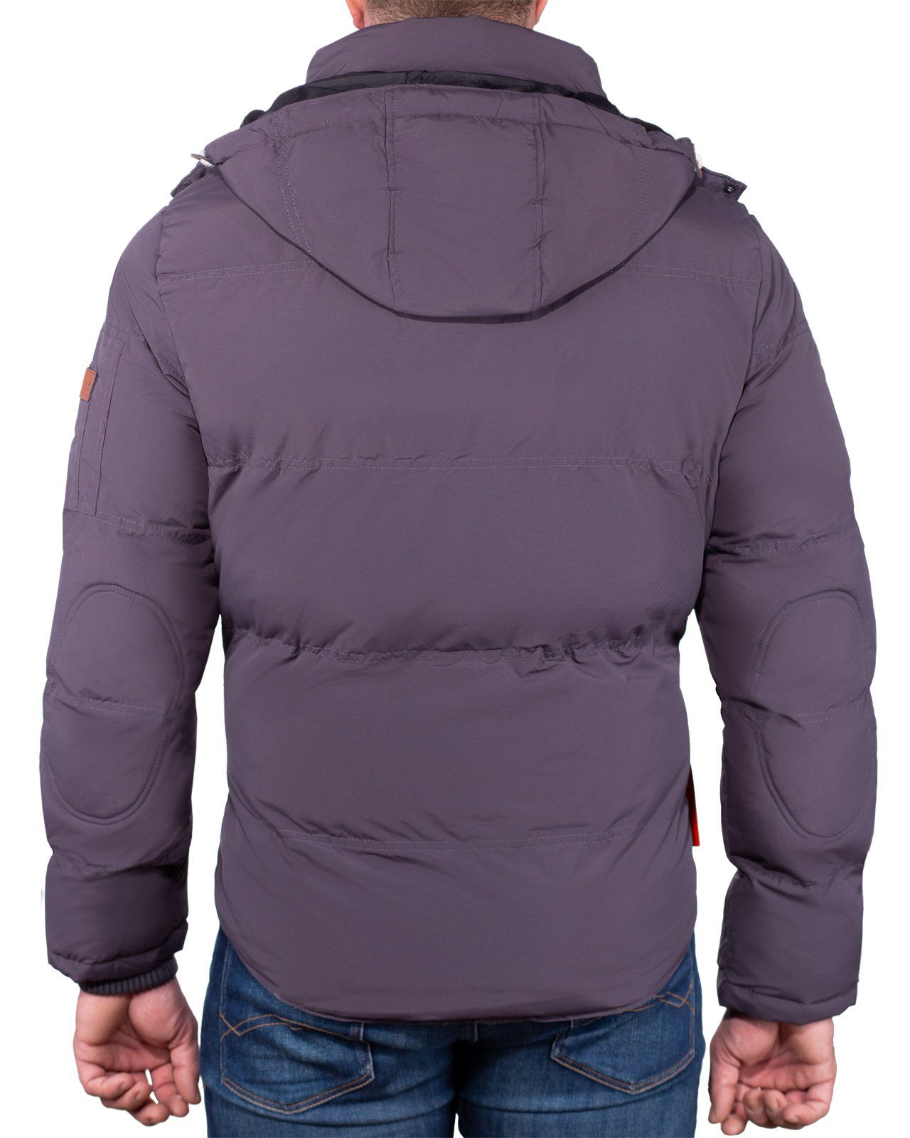 Geographical Norway Winterjacke Herren Regular Fit Steppjacke baverveine Wind-, wasser- und kälteabweisend mit schnell trocknendem Material