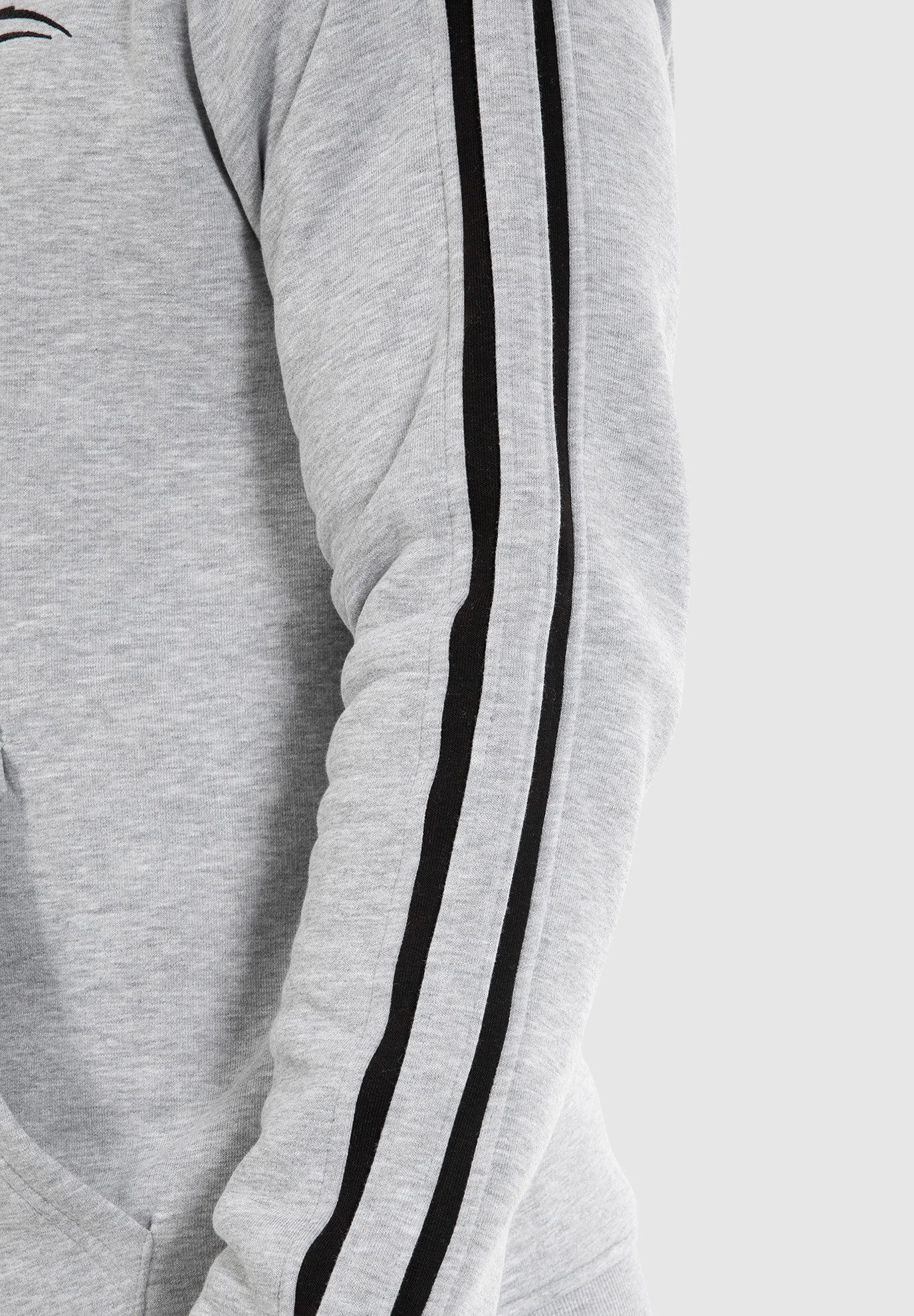 Smilodox Outdoorjacke Miran, Regular Fit Pullover mit großer Kapuze Logo Sport Strickjacke Kapuzenpulli Label Fitness Freizeit