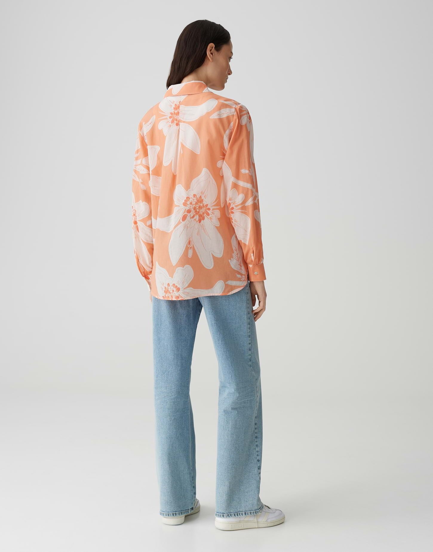 OPUS Longbluse FUMINE BOHÈME Regular mit floralem Print