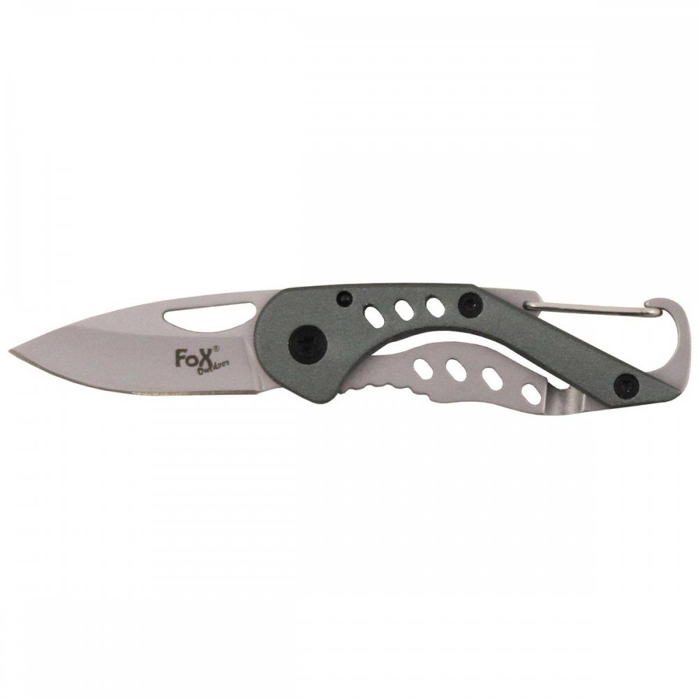 Taschenmesser Klappmesser, "Piccolo", Einhand, mit Karabiner
