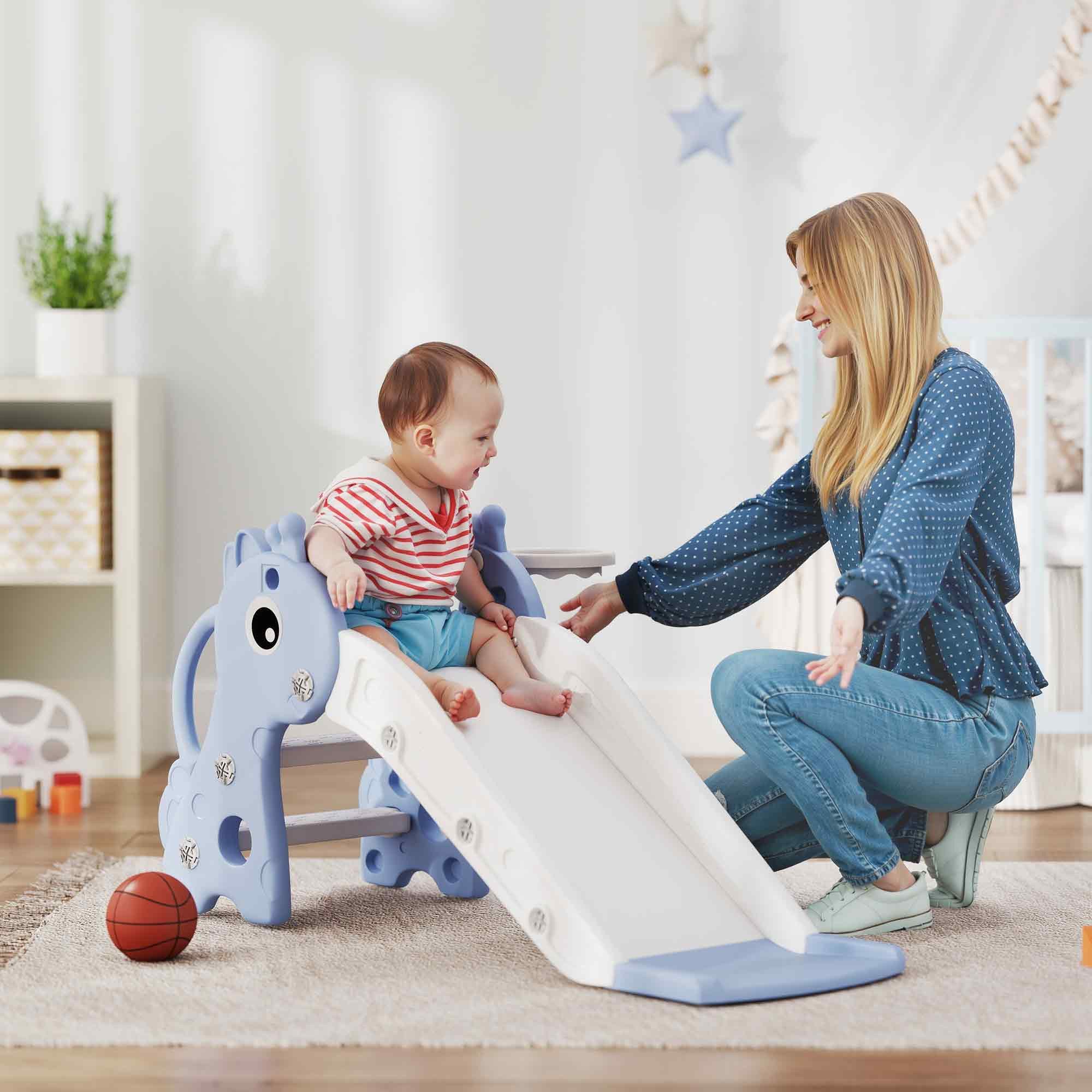 AIYAPLAY Rutscher Kinderrutsche, 3 in 1, günstig online kaufen