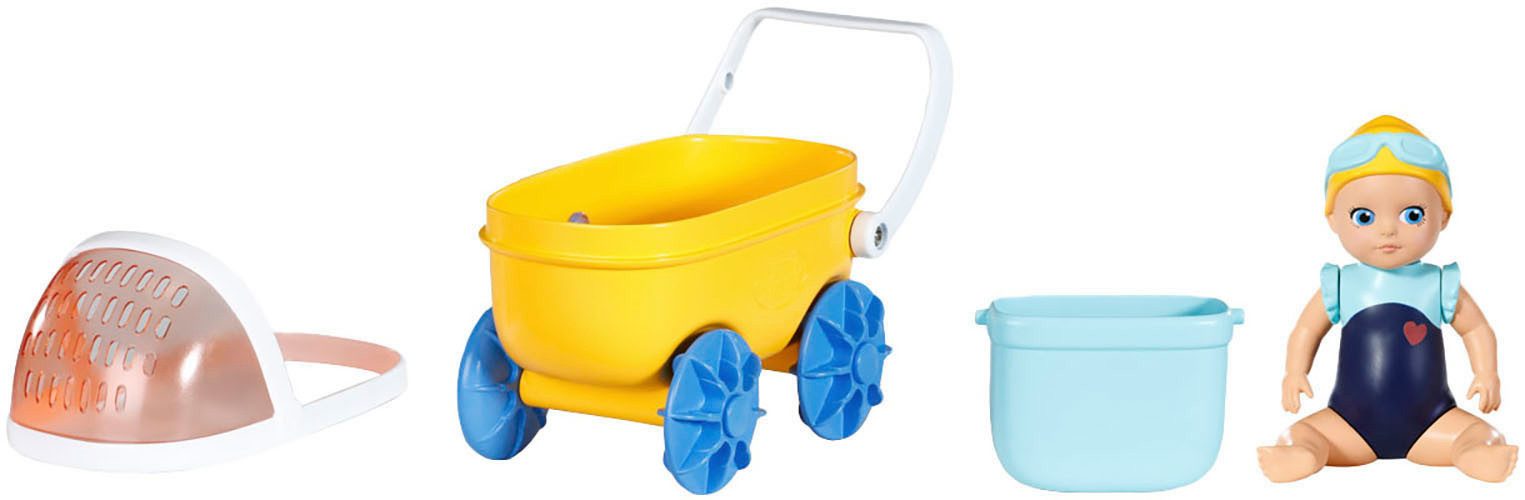 Baby Born Badespielzeug Splish Splash Kinderwagen mit Emma günstig online kaufen