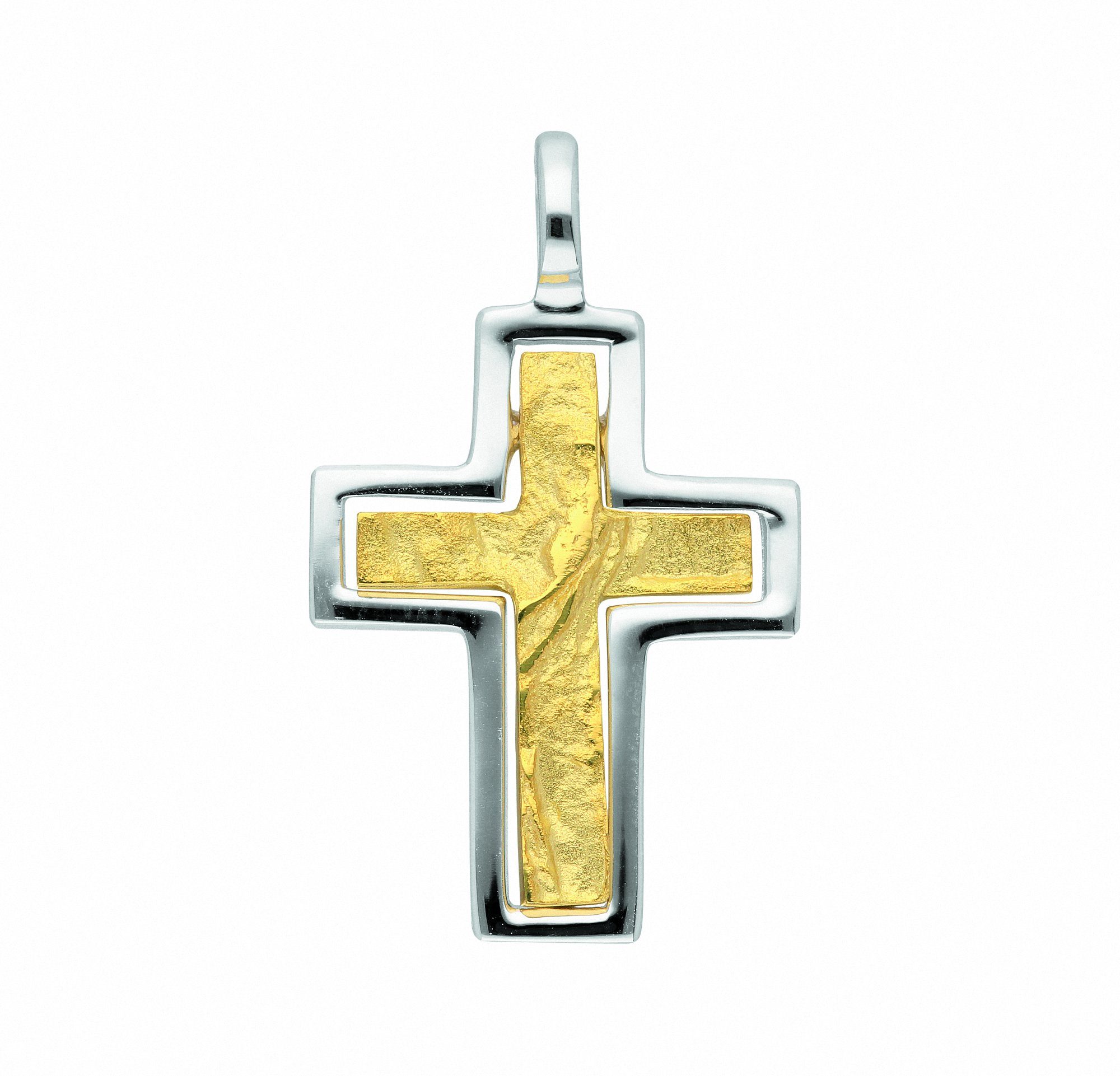 mit Kreuz Anhänger Halskette Schmuckset - Gold mit Adelia´s Anhänger, Set 333 Kette