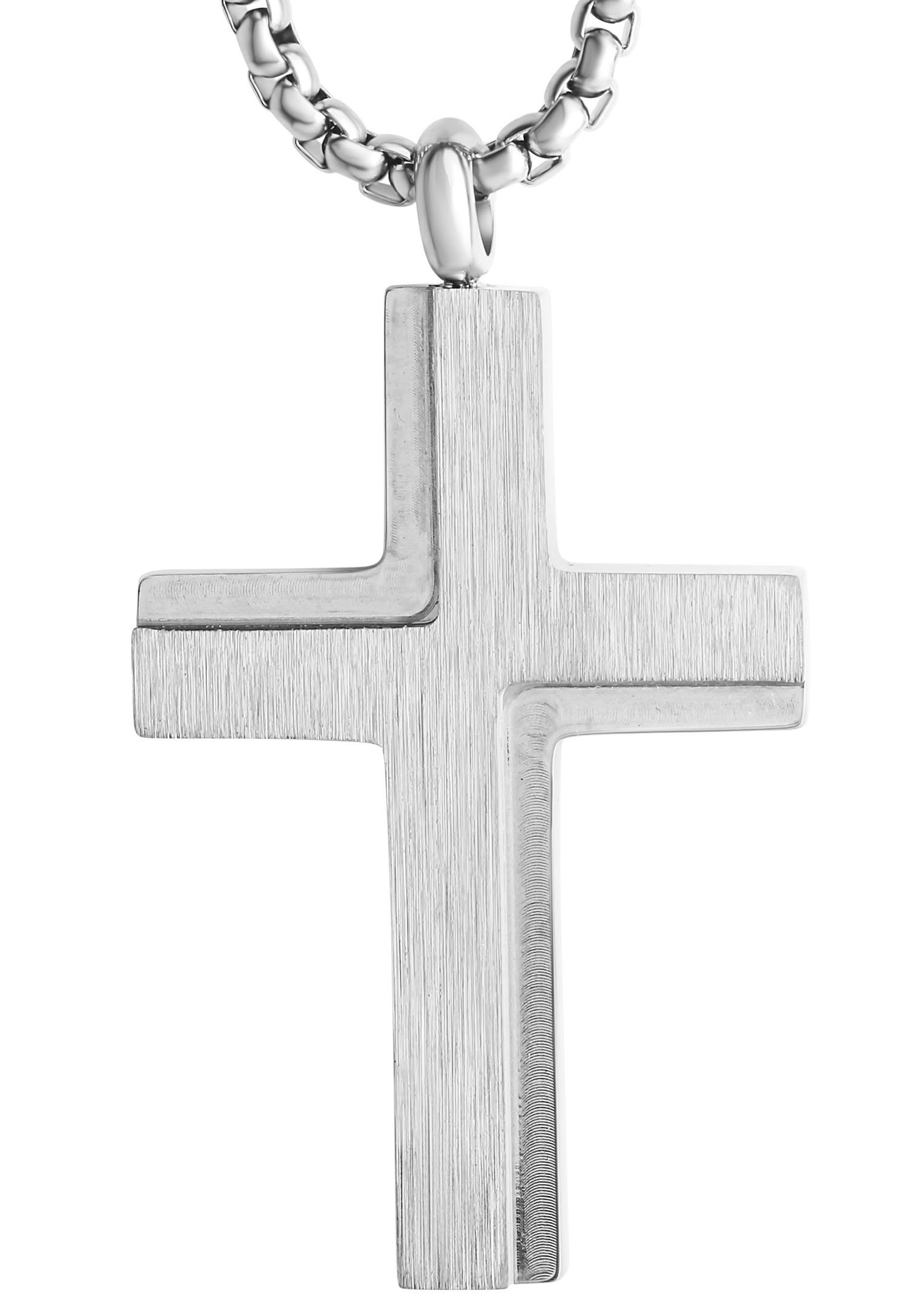 Kette mit Anhänger Schmuck Geschenk Kreuz
