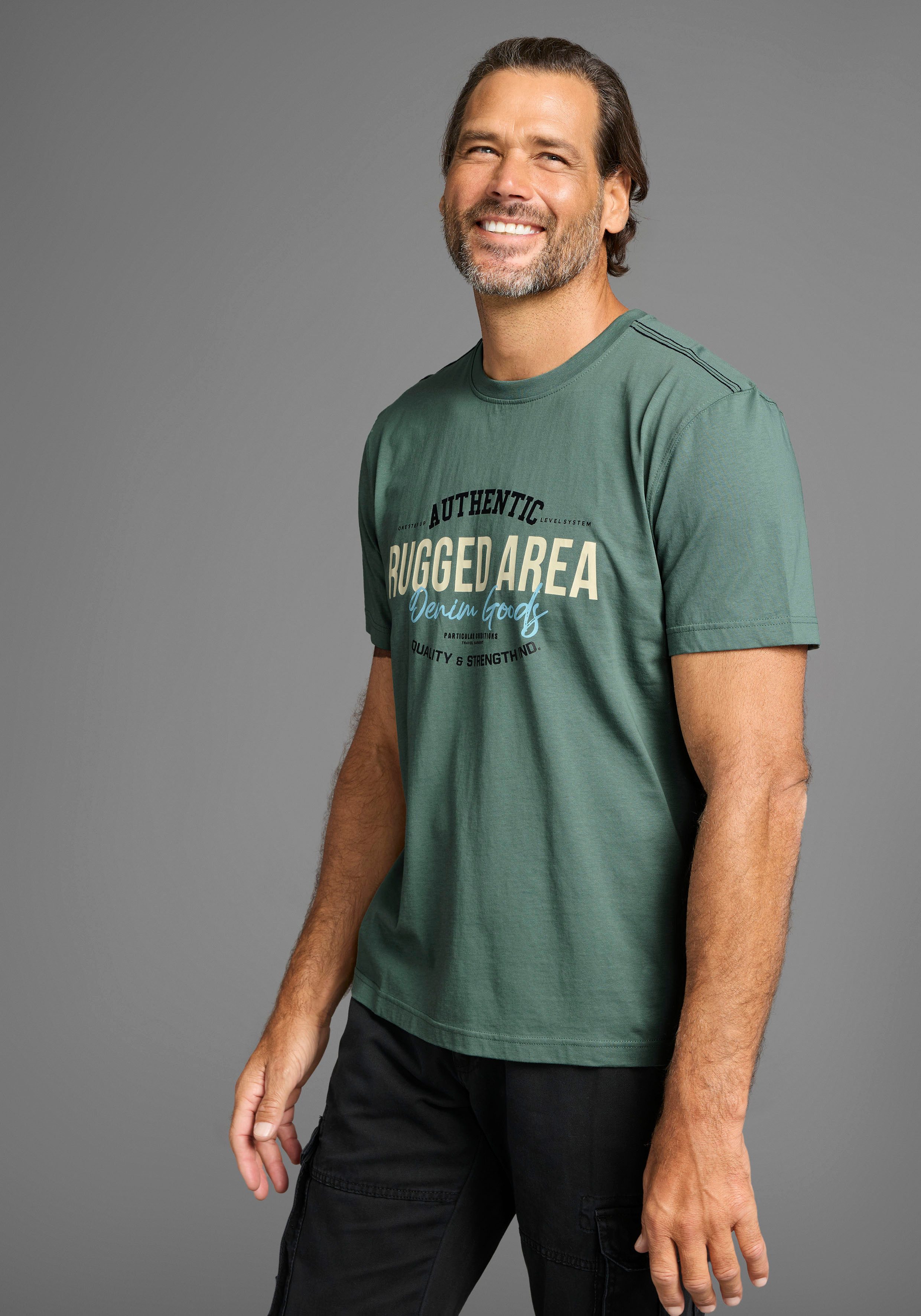 Man's World T-Shirt Kurzarm, Regular Fit, günstig online kaufen
