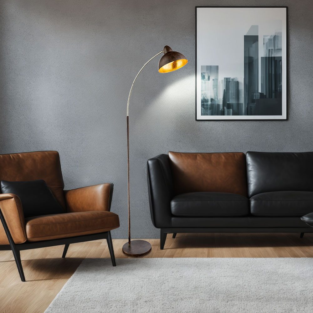 GLOBO LIGHTING Stehlampe, Leuchtmittel nicht inklusive, günstig online kaufen