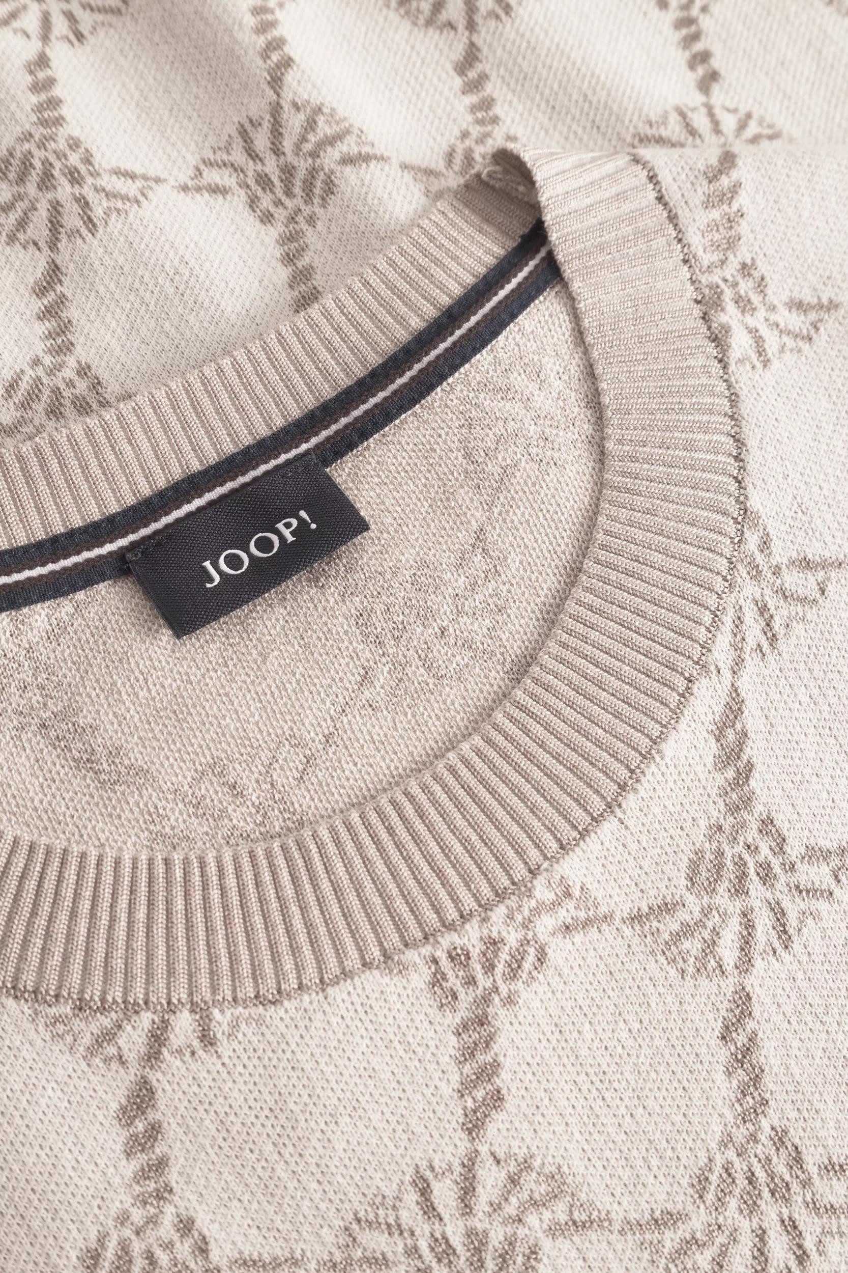 JOOP! Kurzarmpullover Ravao Cornflower Allover