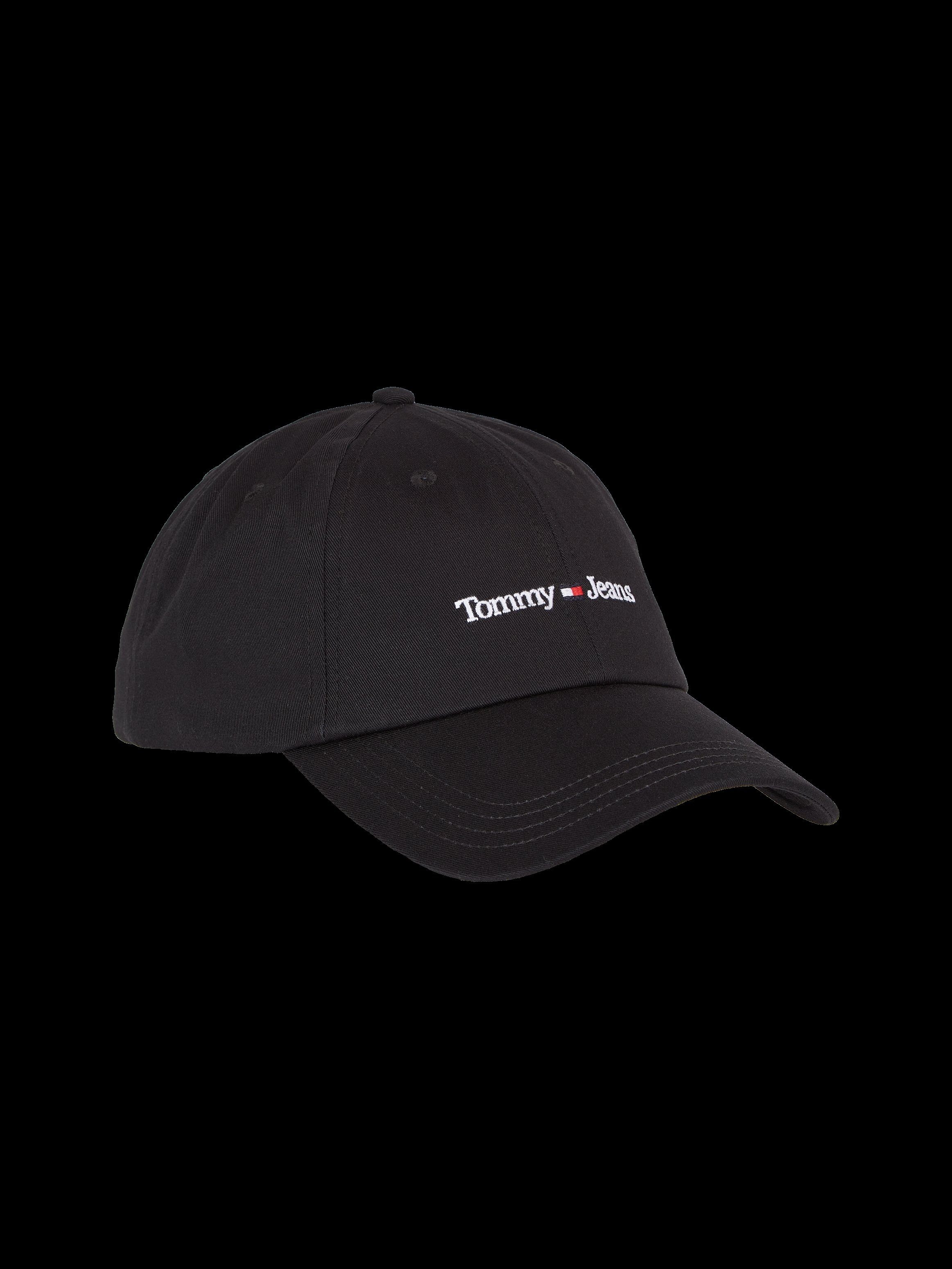 Tommy Jeans Bio-Baumwolle aus Cap Baseball schwarz