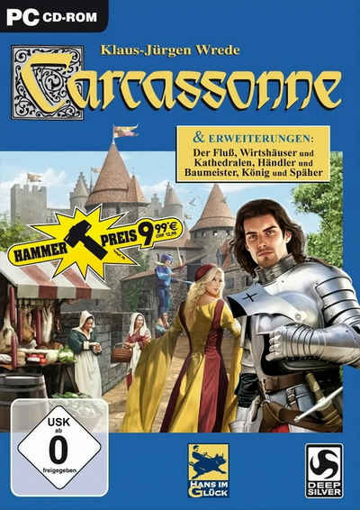 Carcassonne inkl. vier Erweiterungen PC