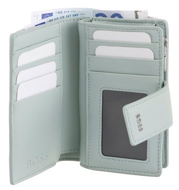 BOSS Geldbörse Abelie SM Wallet, mit silberfarbenen Details