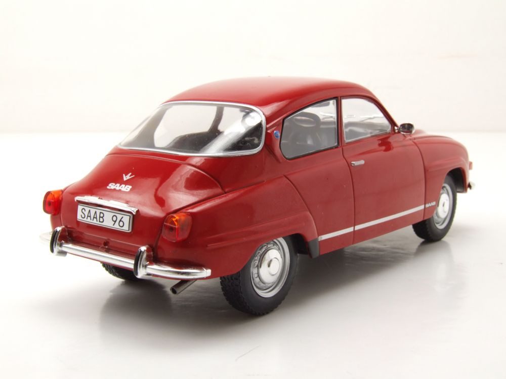 Whitebox Modellauto Saab 96 V4 1970 rot, Maßstab 1:24