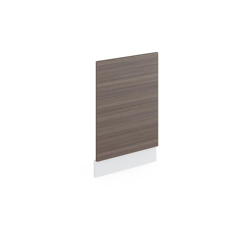 Vicco Frontblende R-Line, Grau/Weiß, 45 cm ohne Arbeitsplatte