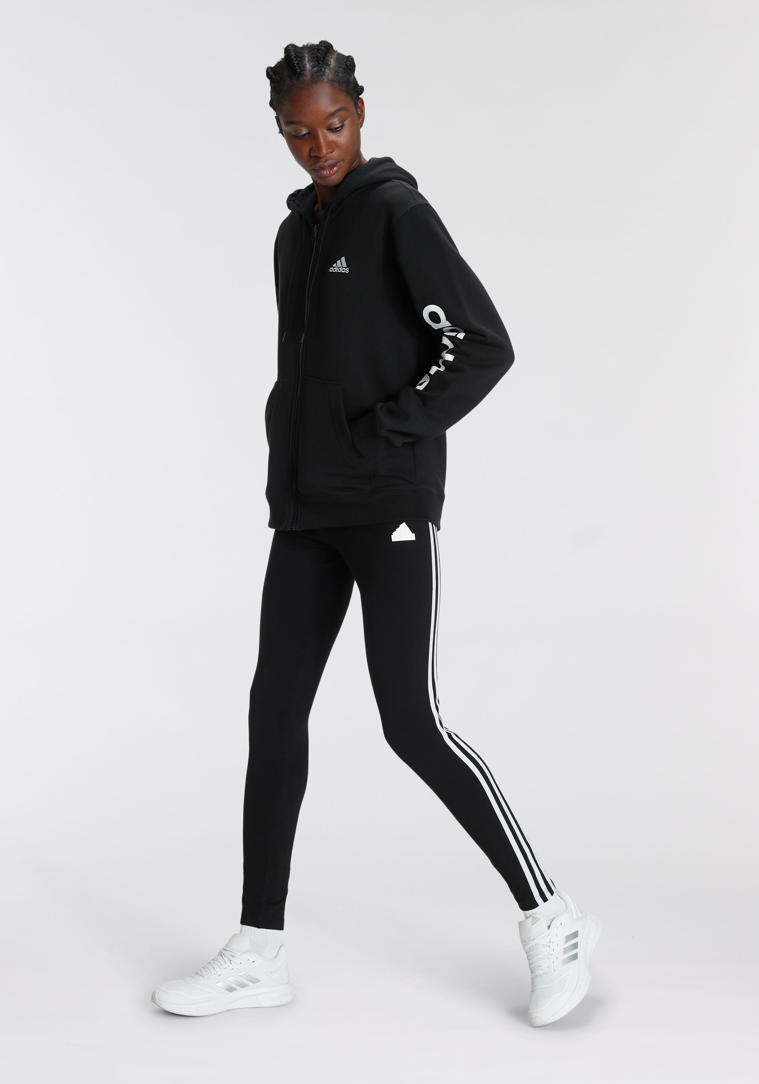 adidas Sportswear (1-tlg) Black FUTURE Leggings 3-STREIFEN ICONS