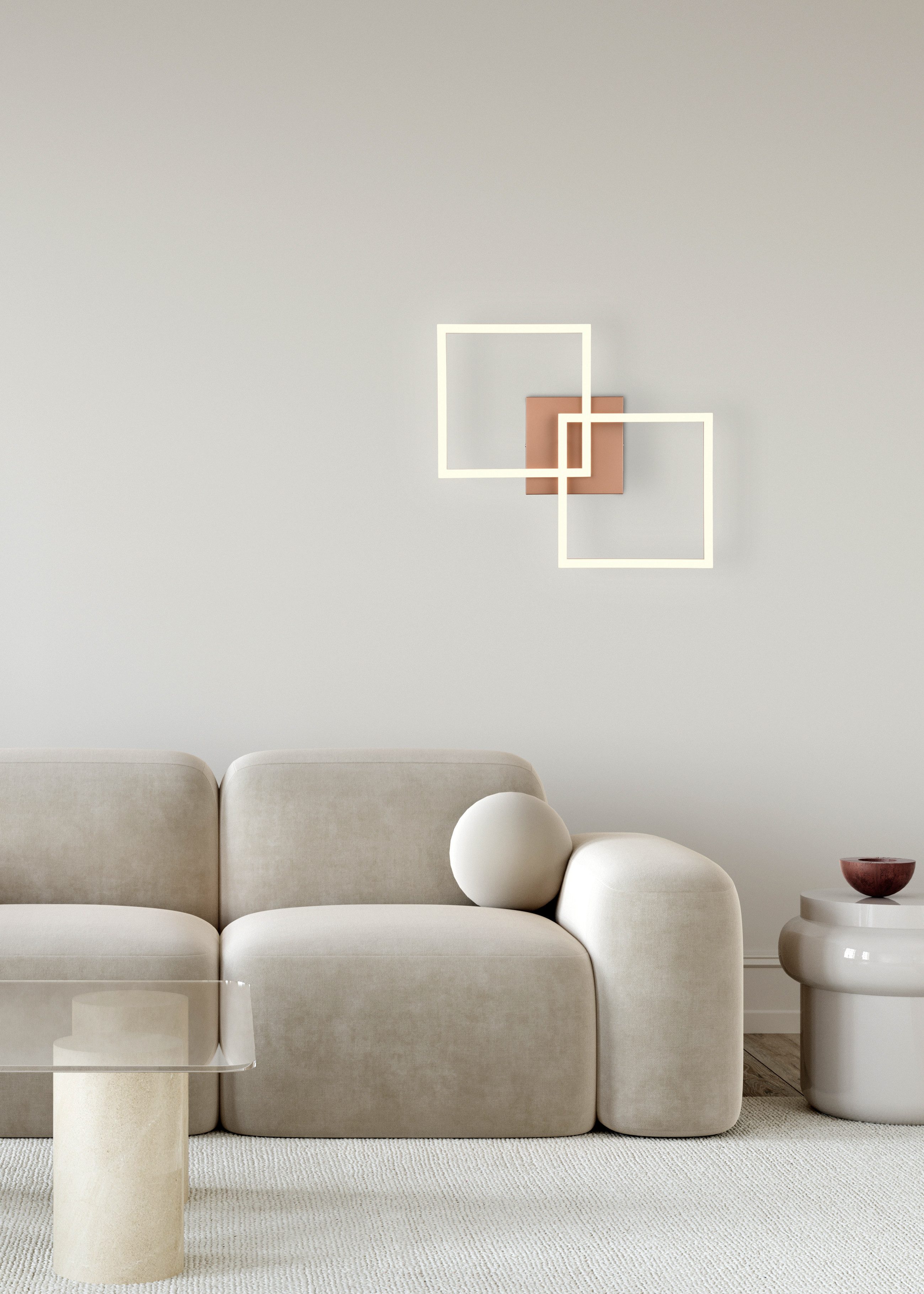 my home LED Deckenleuchte ANTJE, Deckenlampe, schwenkbare LED-Rechtecke, LE günstig online kaufen