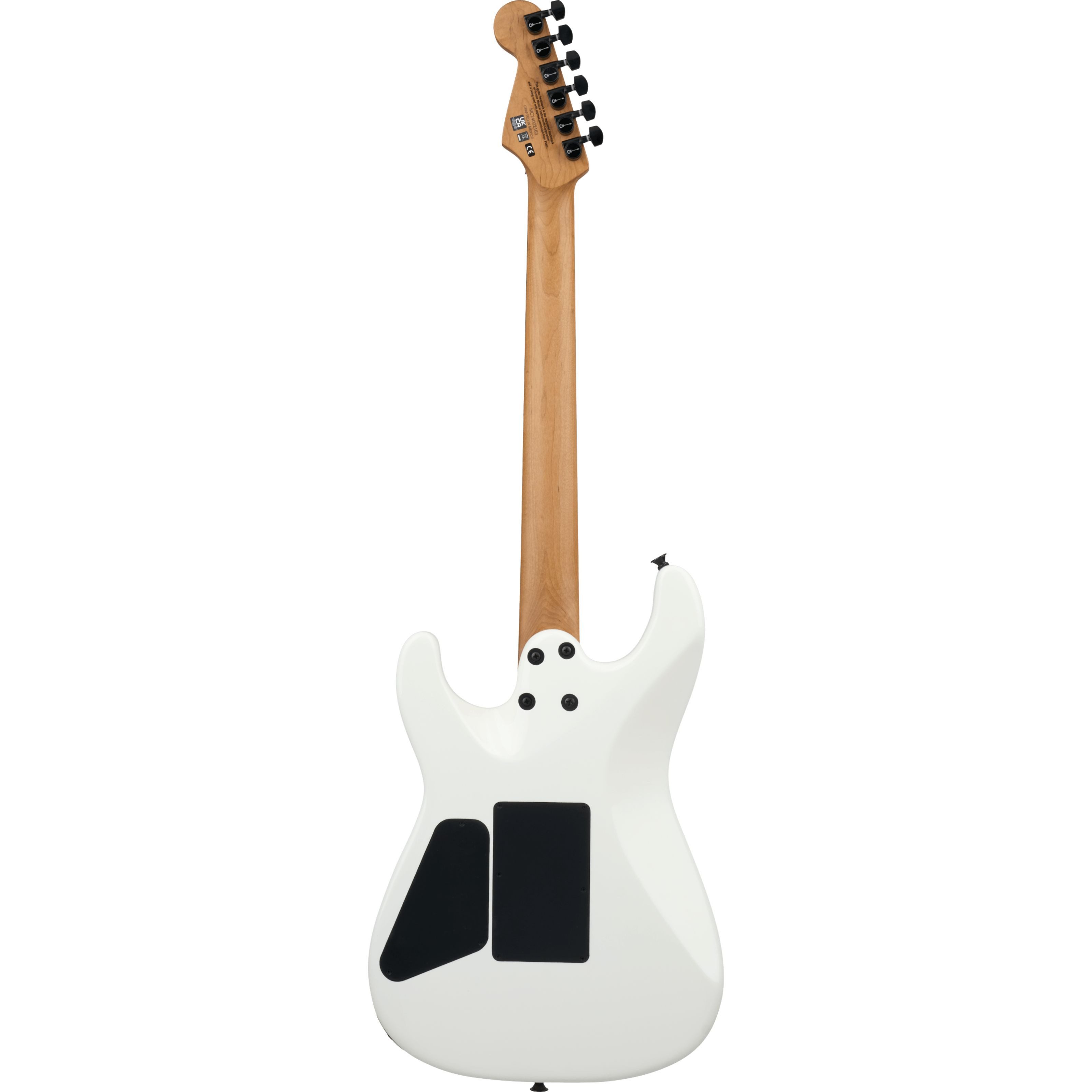 Charvel E-Gitarre, E-Gitarren, ST-Modelle, Pro-Mod Plus San Dimas Style 1 HH FR EB Snow White - E-Gitarre
