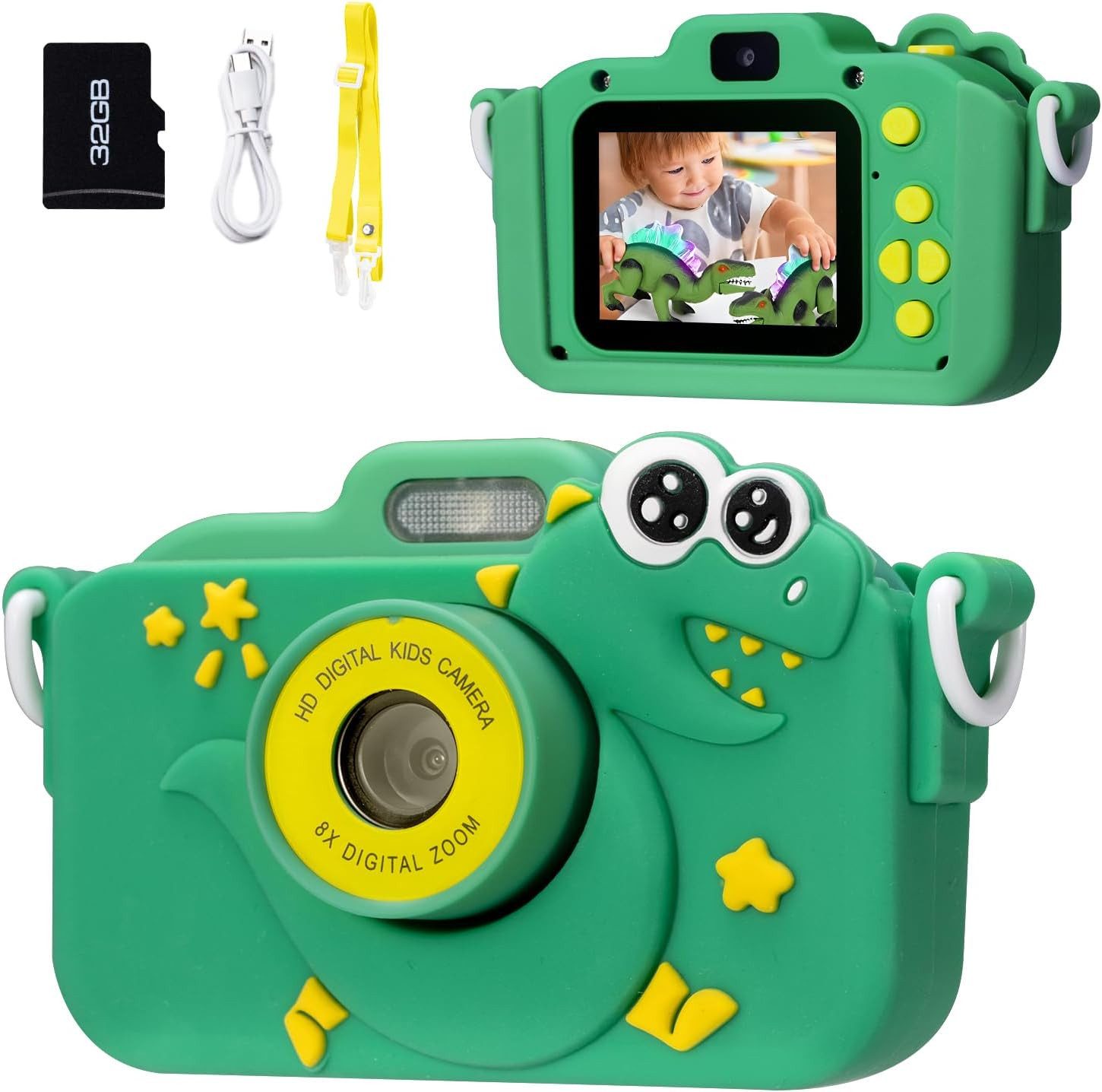 ZEUOPQ Kinderkamera 2" Display 1080P, Spielzeug-Kamera günstig online kaufen