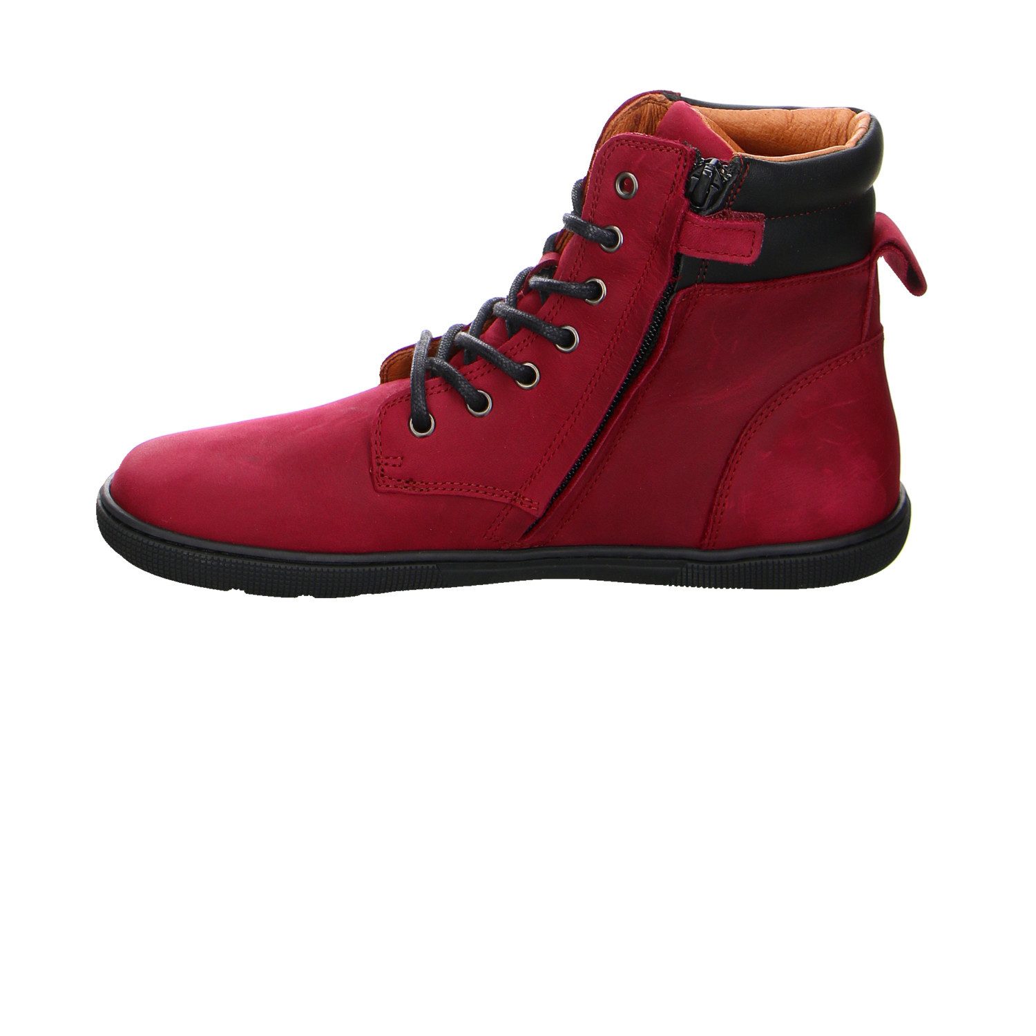 KOEL Koel Nubuk Schnürstiefel - Sneaker rot Stiefelette