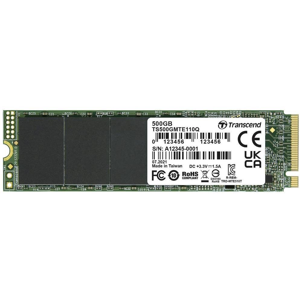 Transcend 110Q - SSD - 500 GB TS500GMTE110Q SSHD-Hybrid-Festplatte, 3D NAND