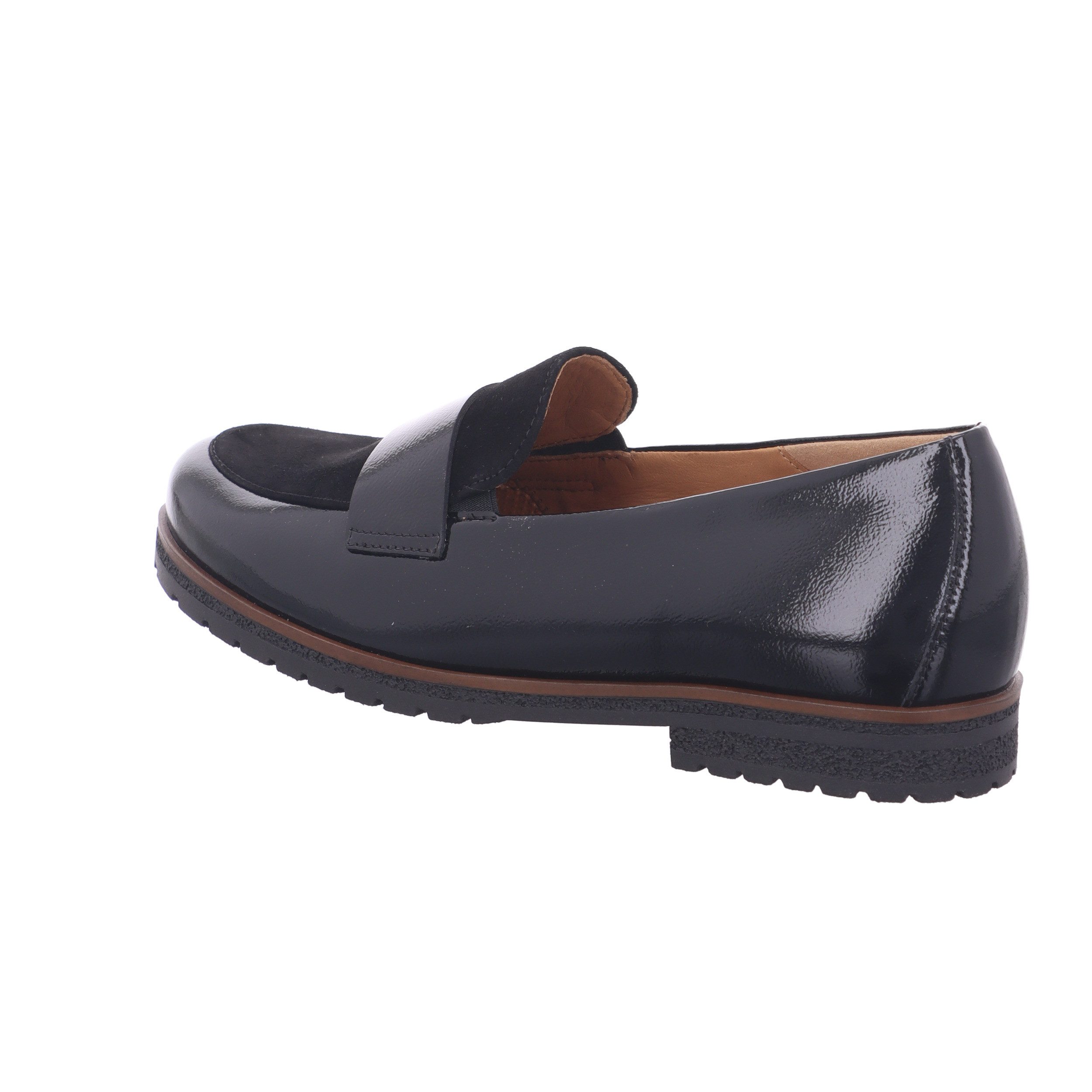 Gabor Gabor - SlipOn Weite G - Lack schwarz Ballerina