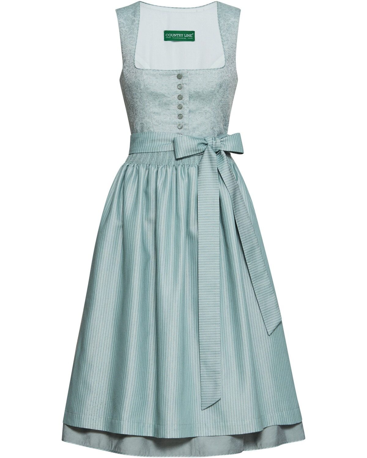 Country Line Dirndl Mid-Dirndl mit Jacquard-Mieder
