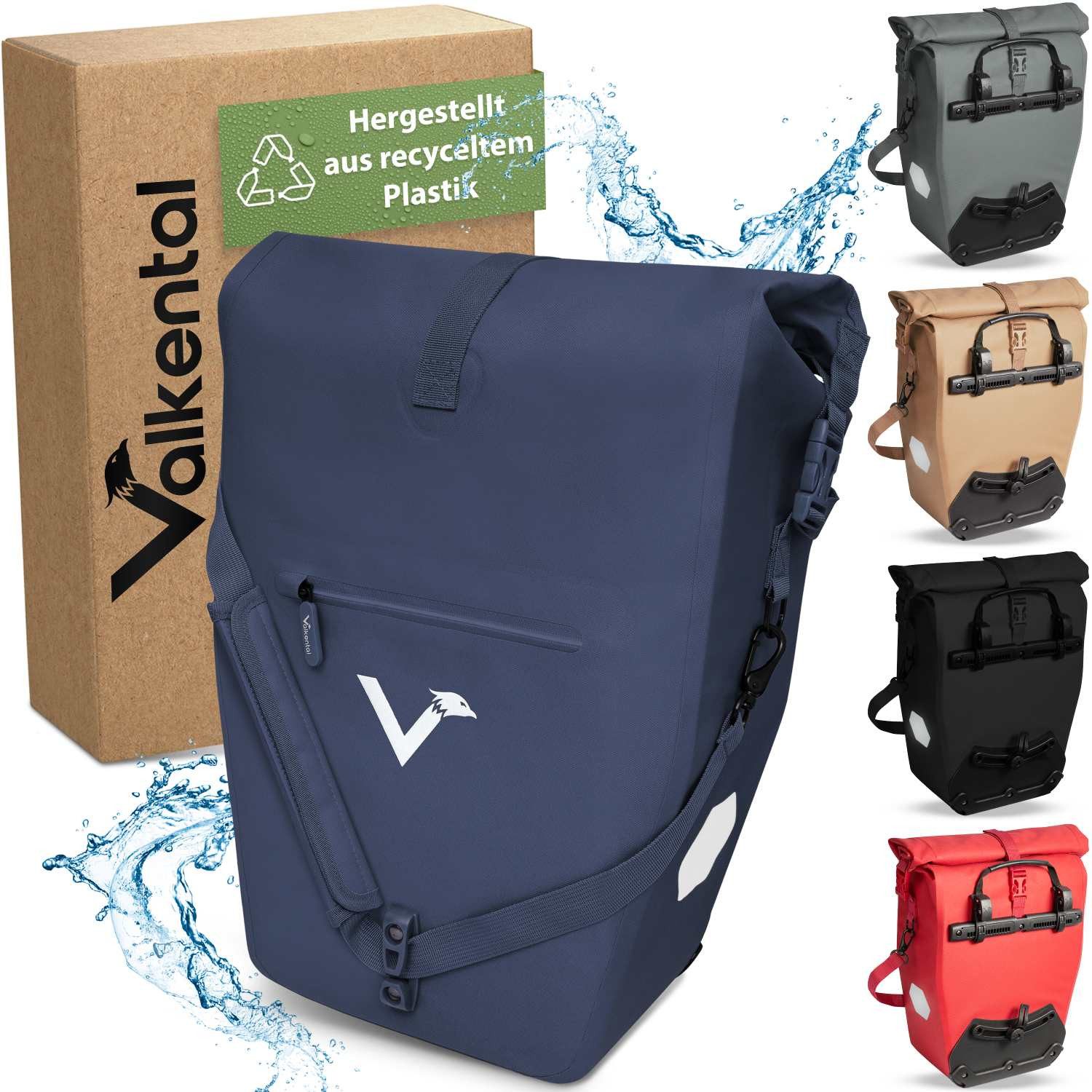 Valkental Fahrradtasche Valkental ValkOcean Fahrradtasche - Meeresblau