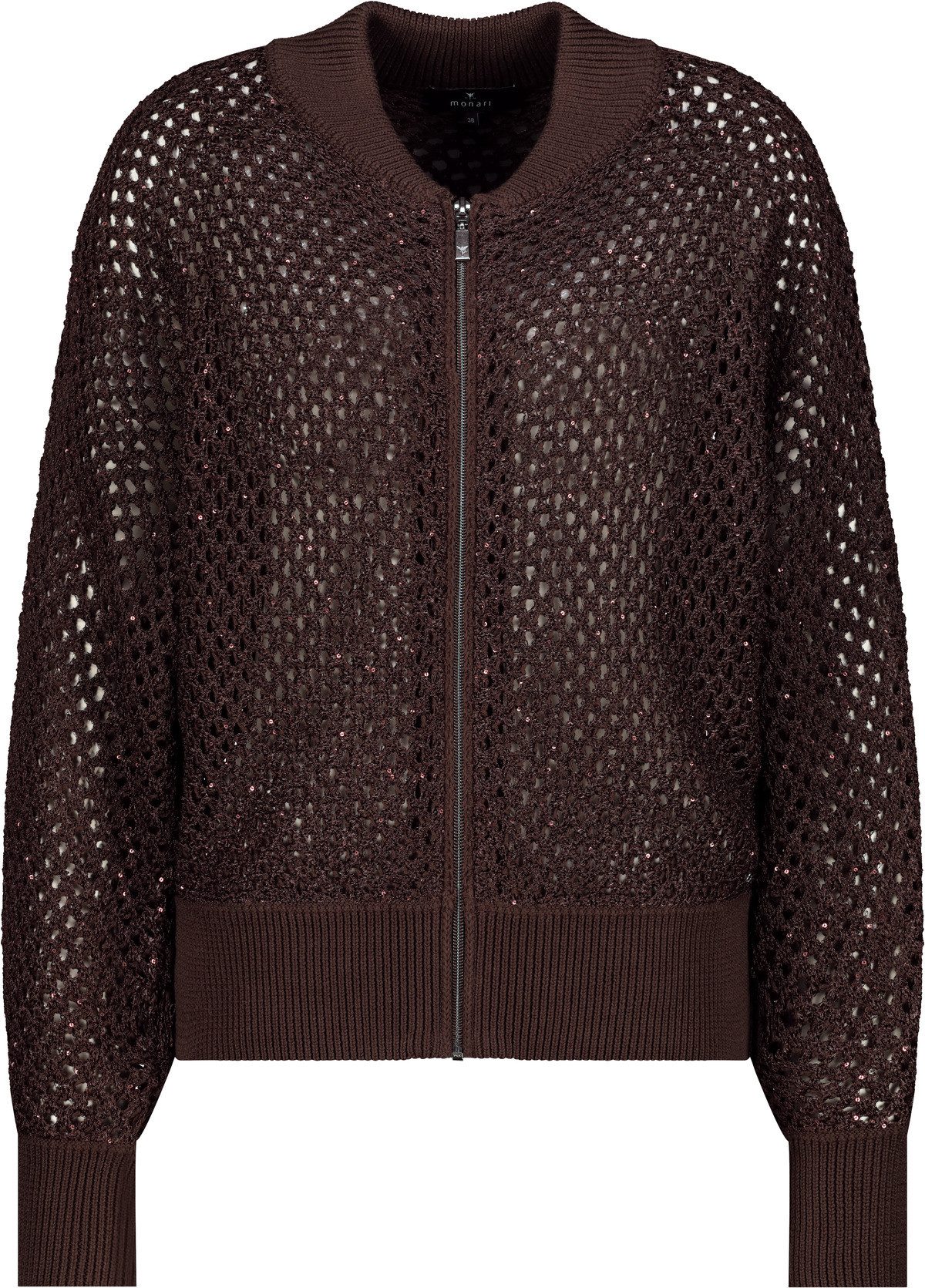 Monari Strickpullover Strickjacke