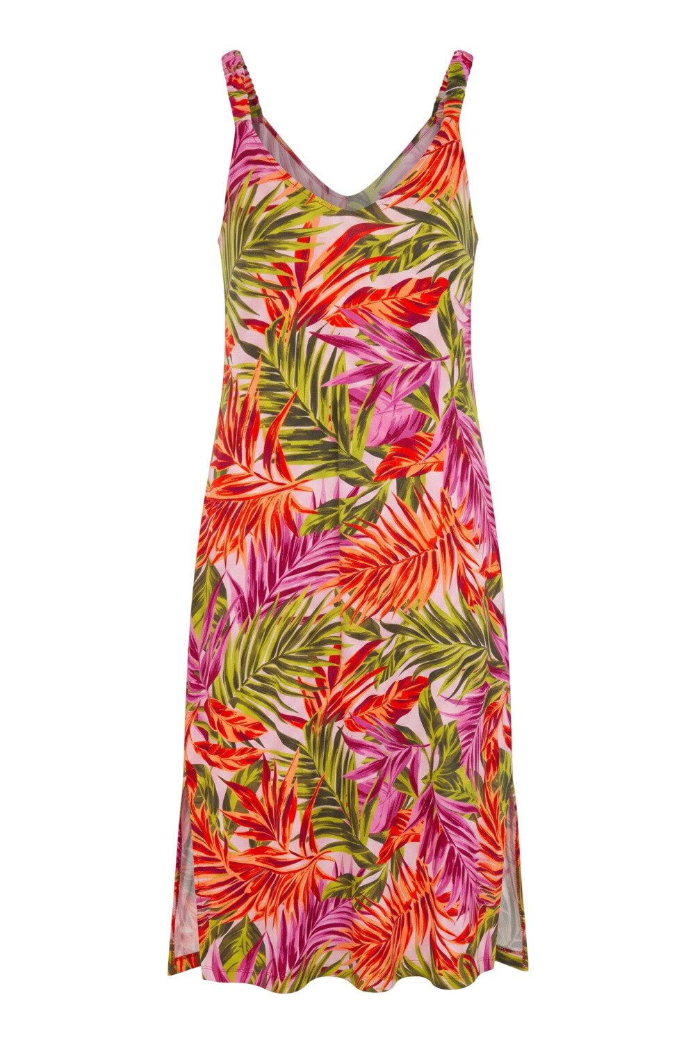 Shape of You Midikleid Plus Size Midi Kleid mit Muster