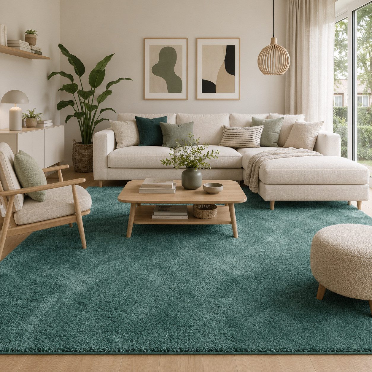 Pergamon Hochflor-Teppich Hochflor Langflor Super Soft Teppich Silky, Rechteckig, Höhe: 30 mm