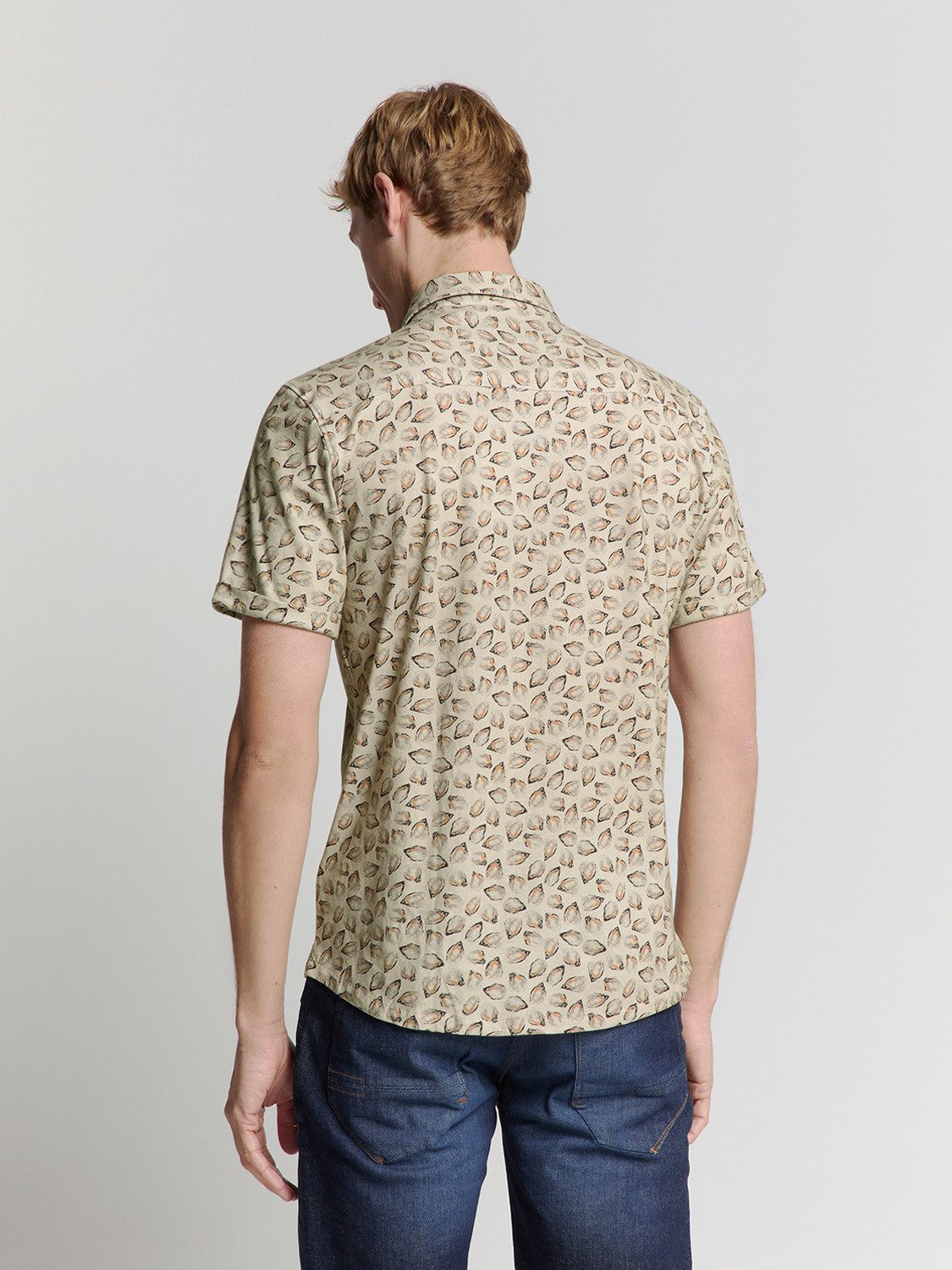 NO EXCESS Langarmhemd No Excess Jersey-Hemd günstig online kaufen
