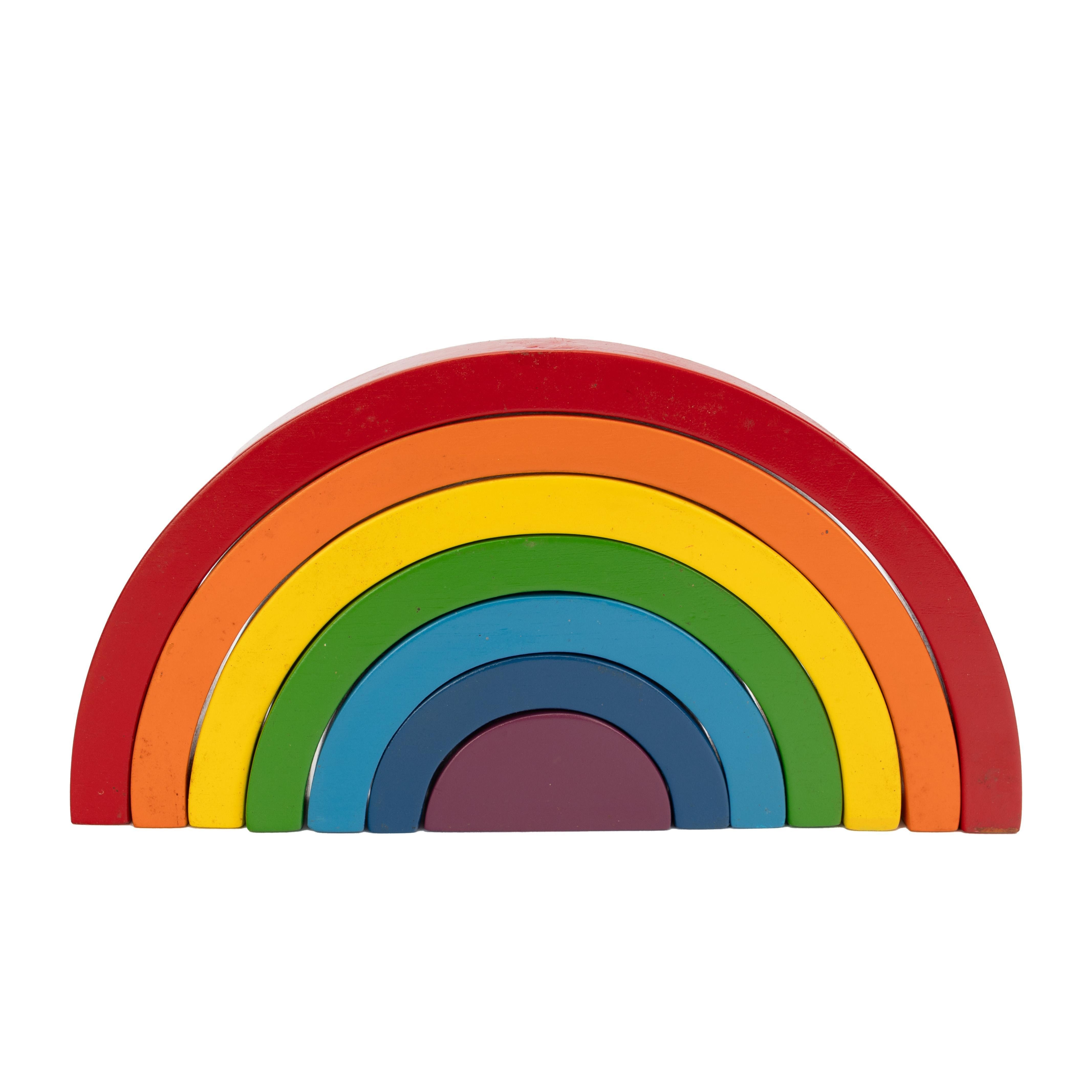 El Puente Puzzle Puzzle "Regenbogen", Handmade, Puzzleteile, Handmade
