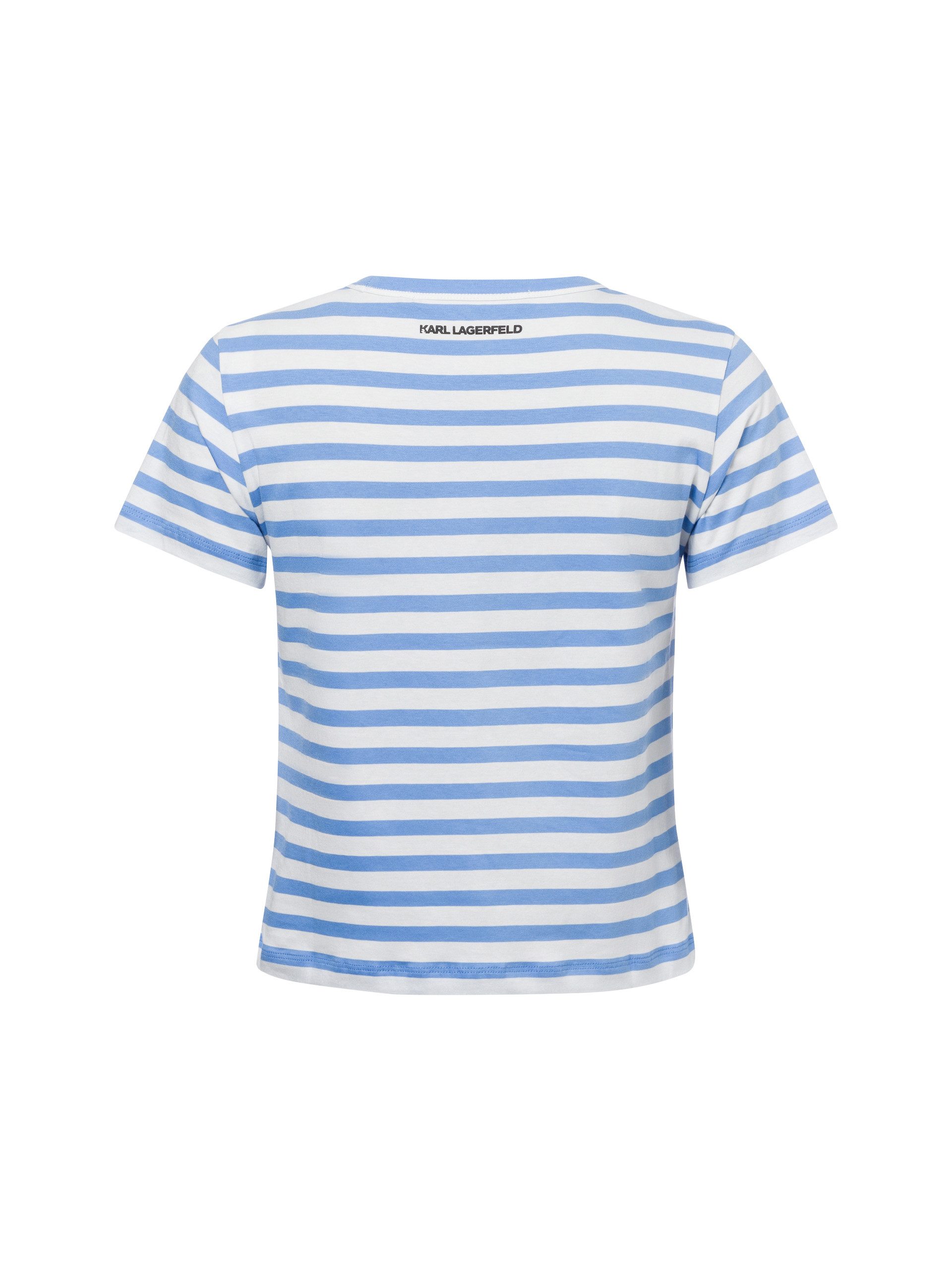 KARL LAGERFELD T-Shirt Ikon Stripe günstig online kaufen